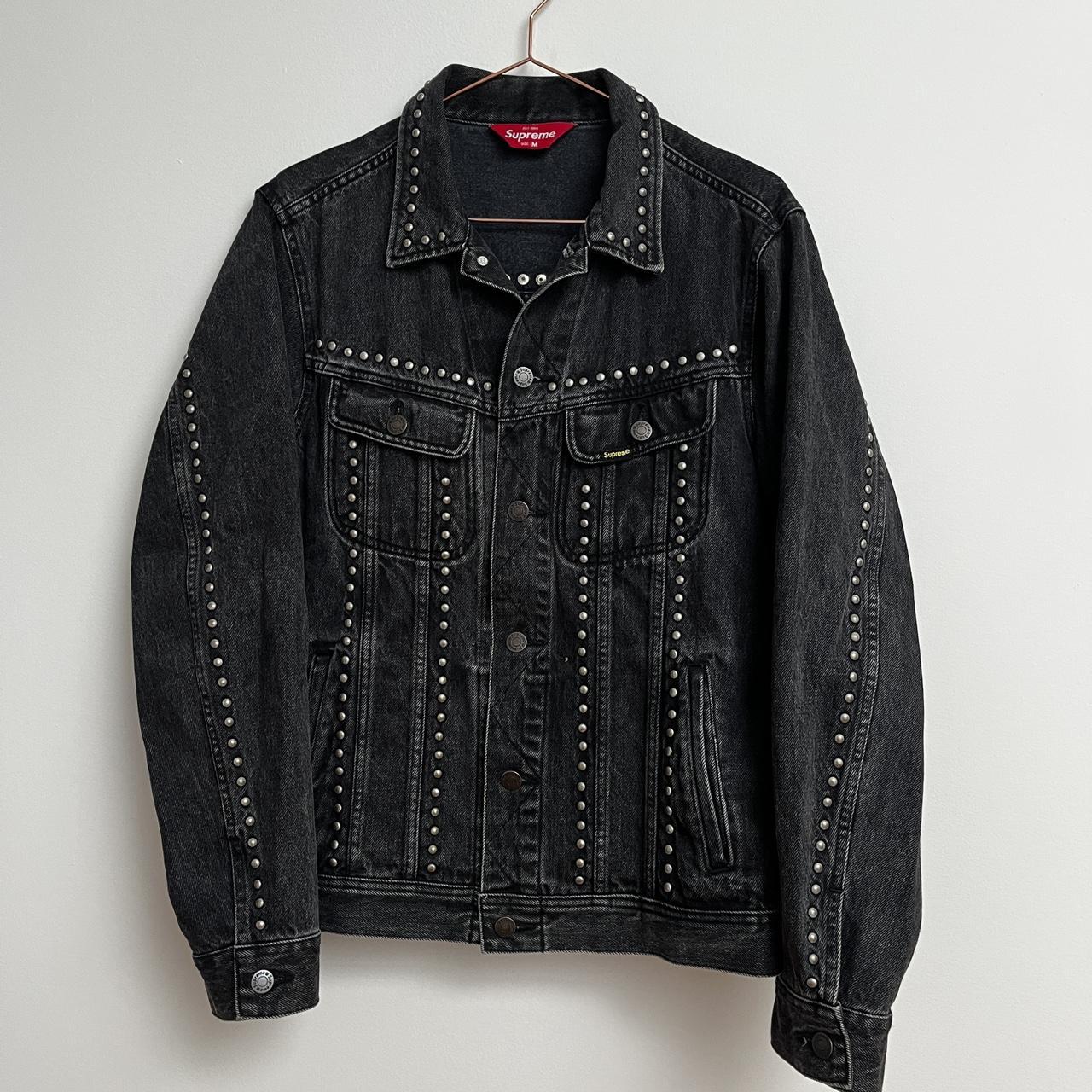 17SS Studded Denim Trucker Jacket  デニム 17SS Studded Denim Trucker Jacket デニム Supreme Studded Denim