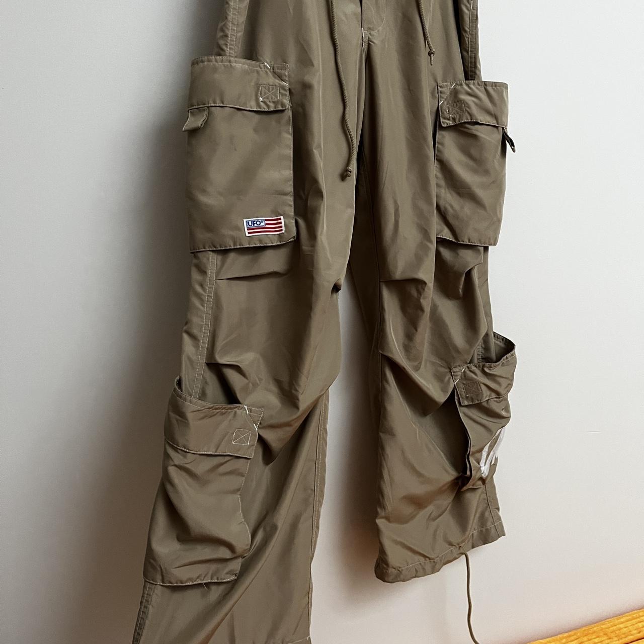 Vintage Y2K UFO Cargo Pants (unisex) Size XS (27 x | Depop