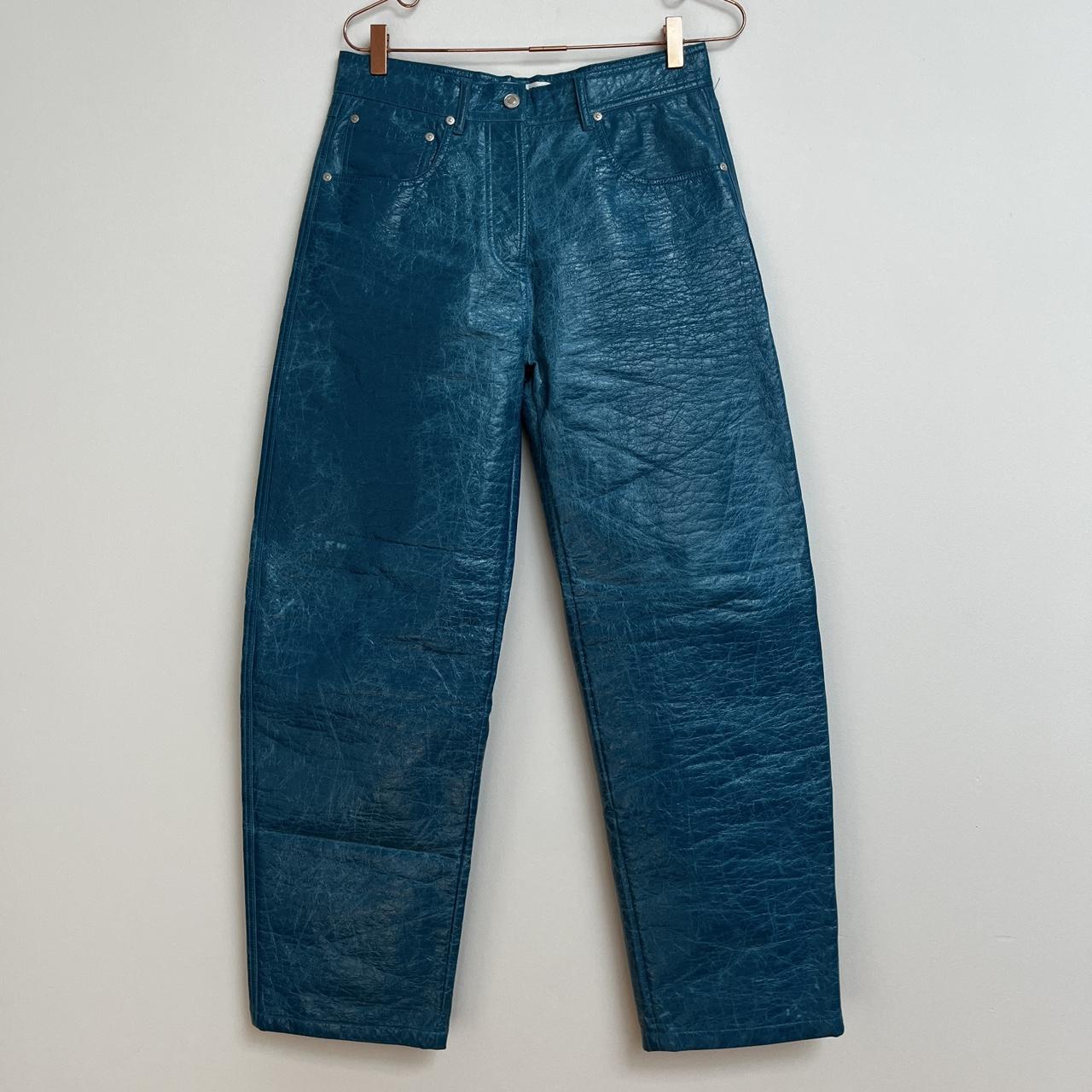 パンツ MSGM leather pants M.S.G.M. レザーパンツ - 黒 | 2741MDP3019561599 | THEBS