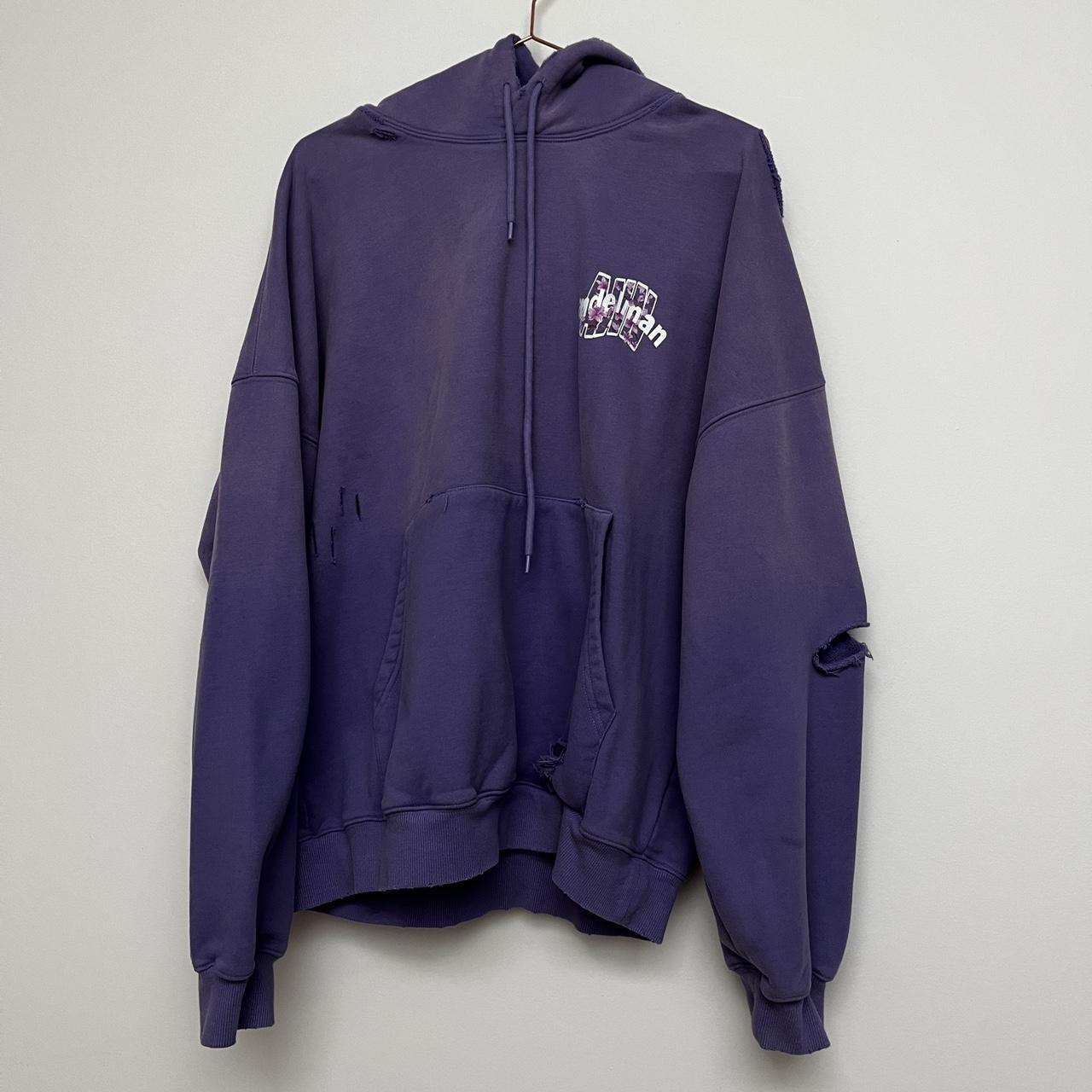 Ann Andelman Sun Faded Purple Hoodie (unisex) Size | Depop