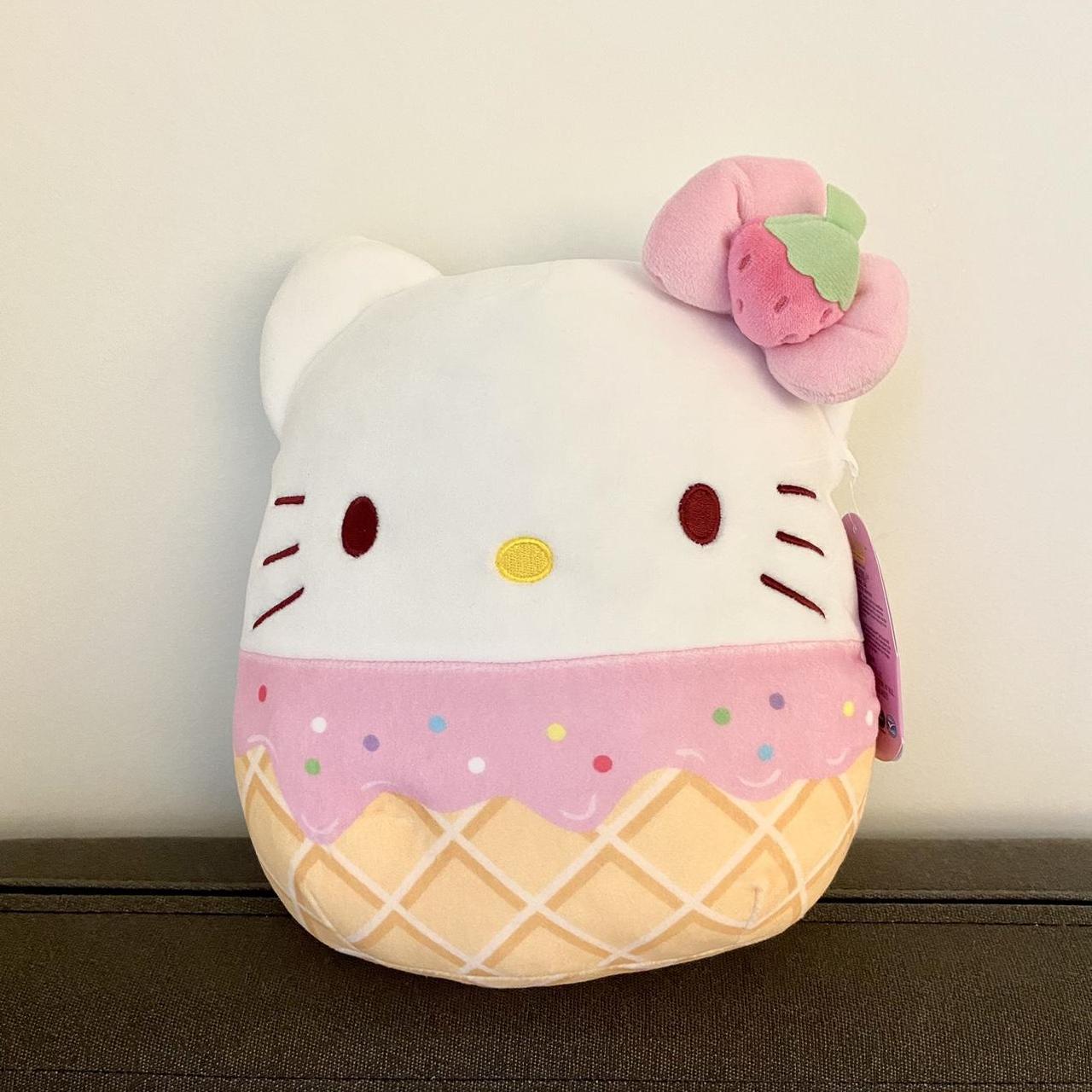 Hello kitty icecream 8” squishmallow New with tags!... Depop