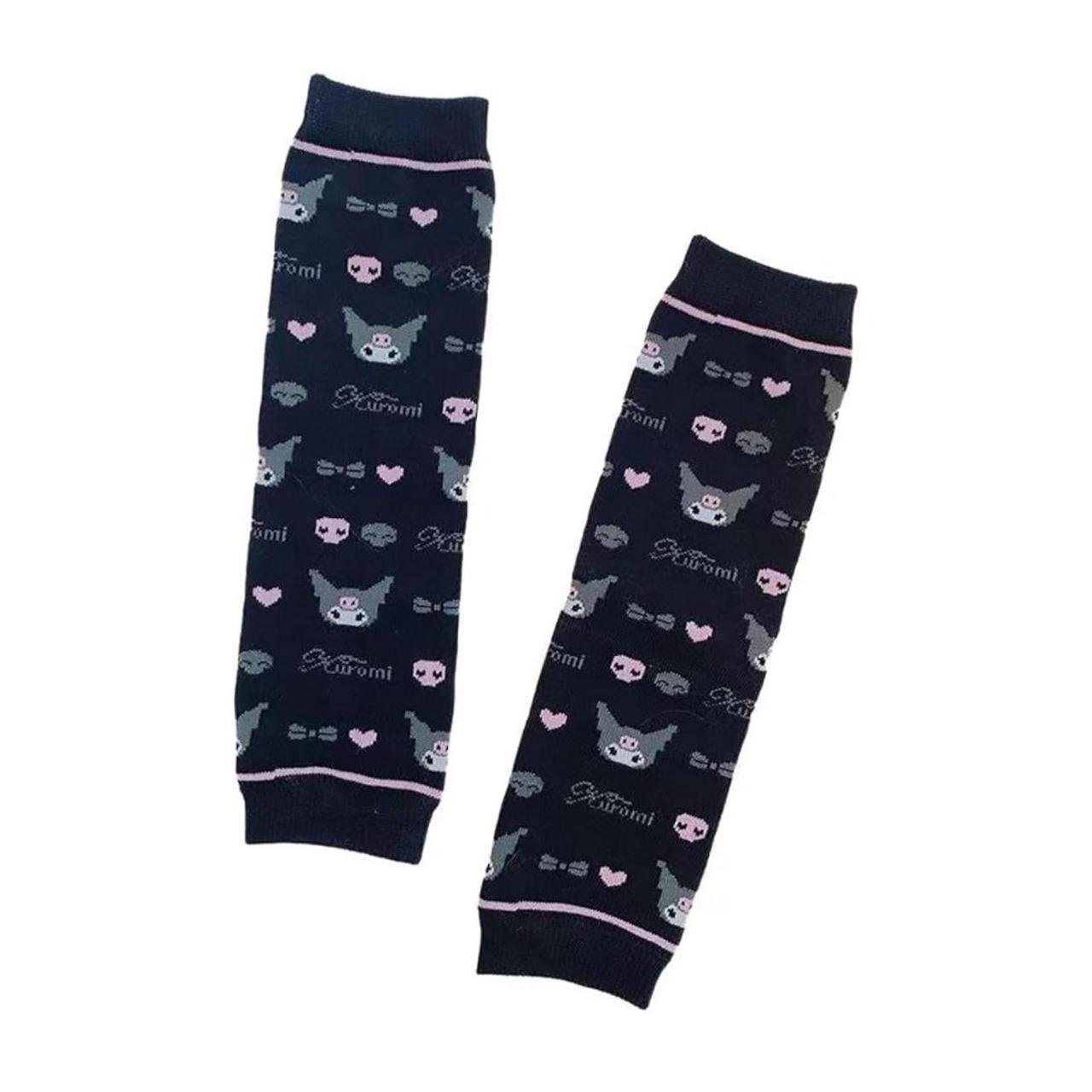 Kuromi black arm warmers SHIPS FROM CANADA Brand... Depop