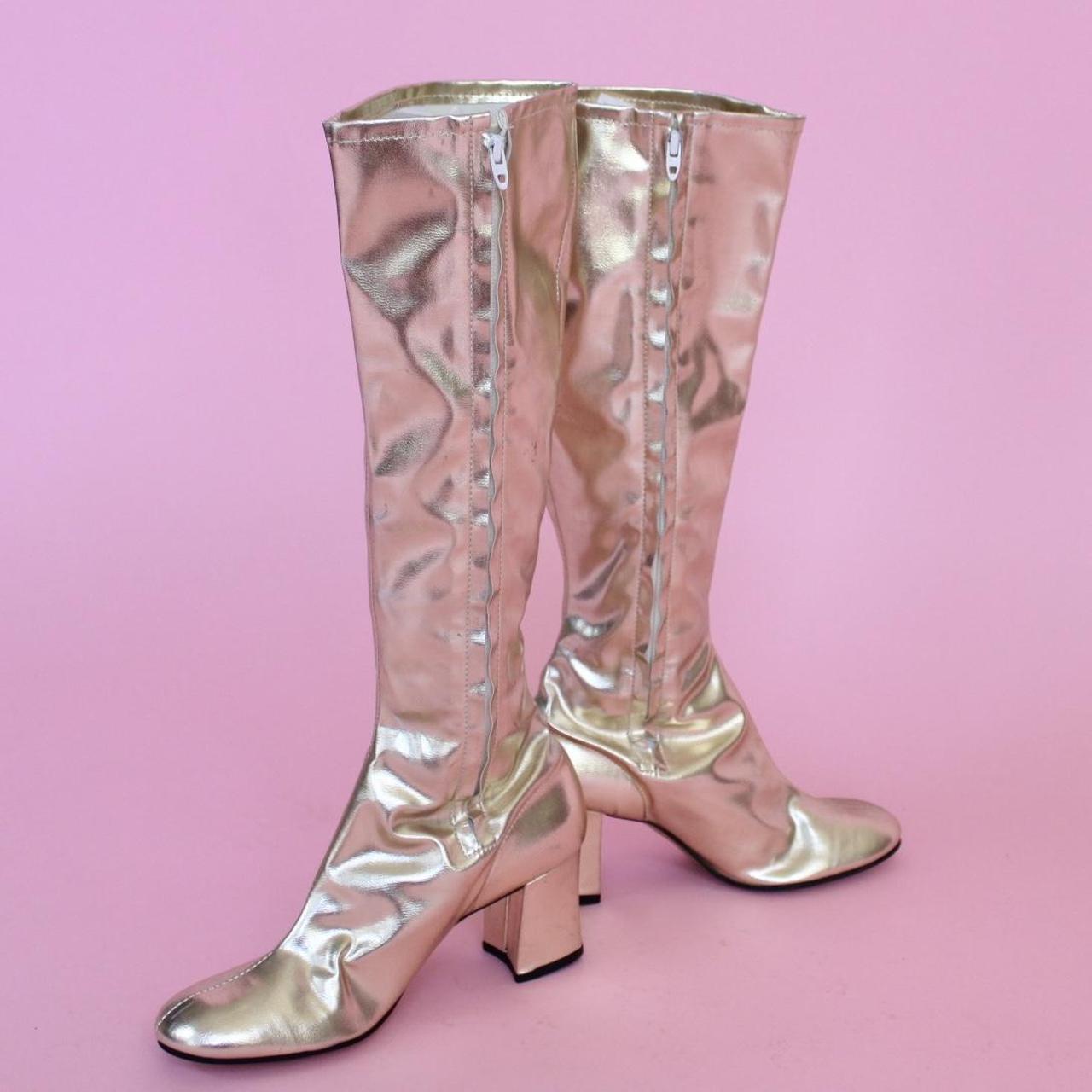 bakin boots silver