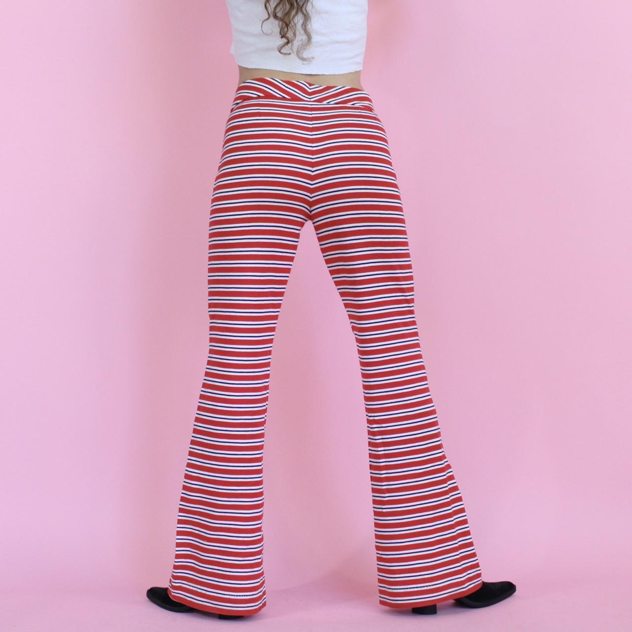 Striped hot sale bell bottoms