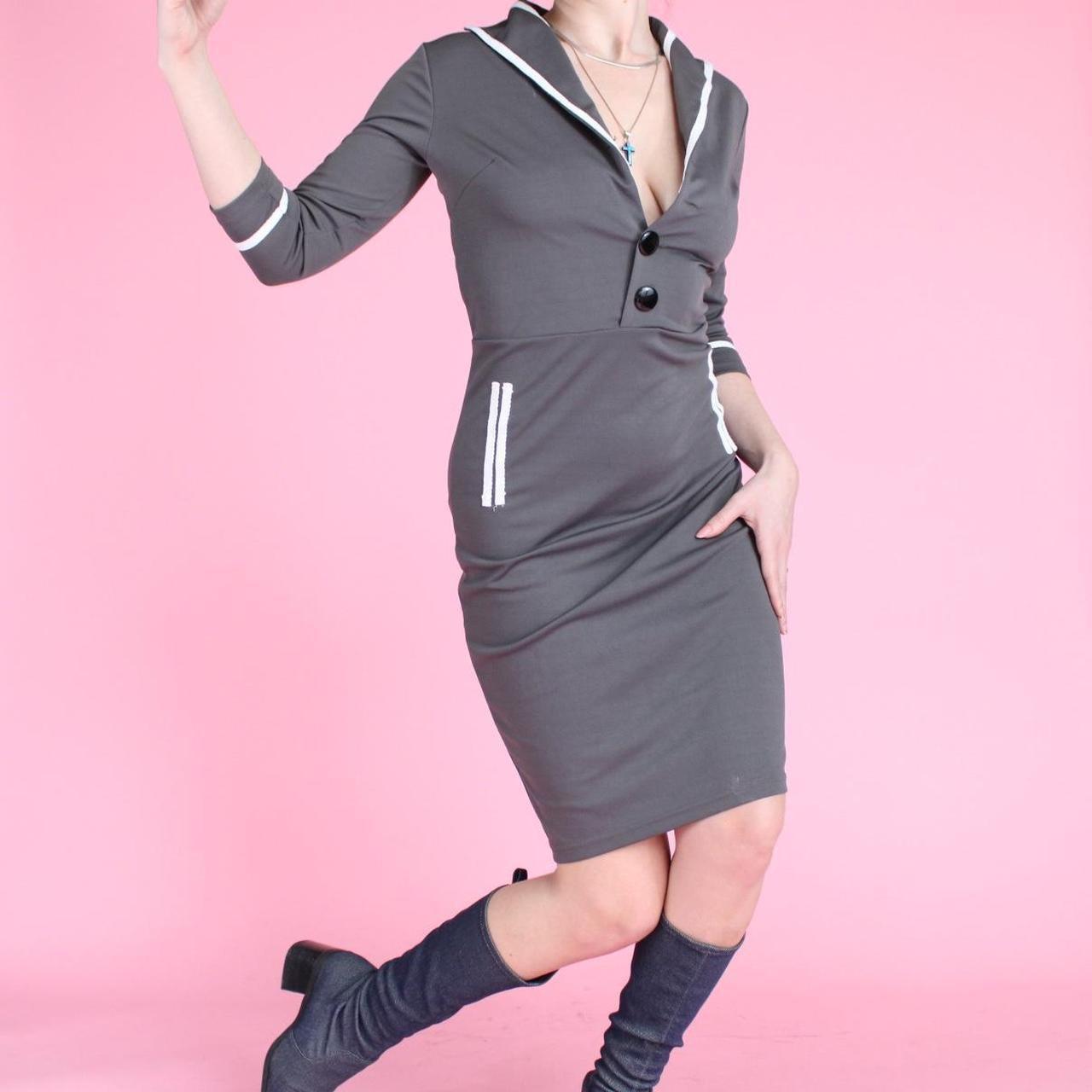 Rockabilly 50s style pin up pencil dress