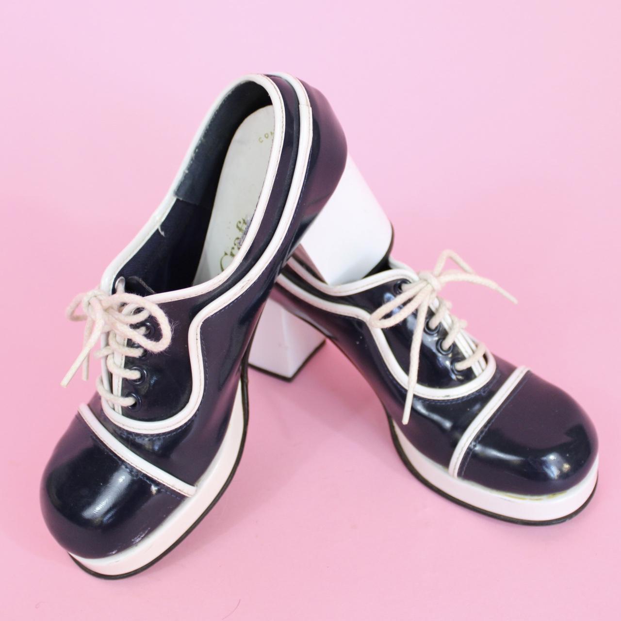 靴 90s-00s Archive PPFM Fur Shoes Vintage Retro 90s 00s Lower East Side Vinyl Glittery Blue