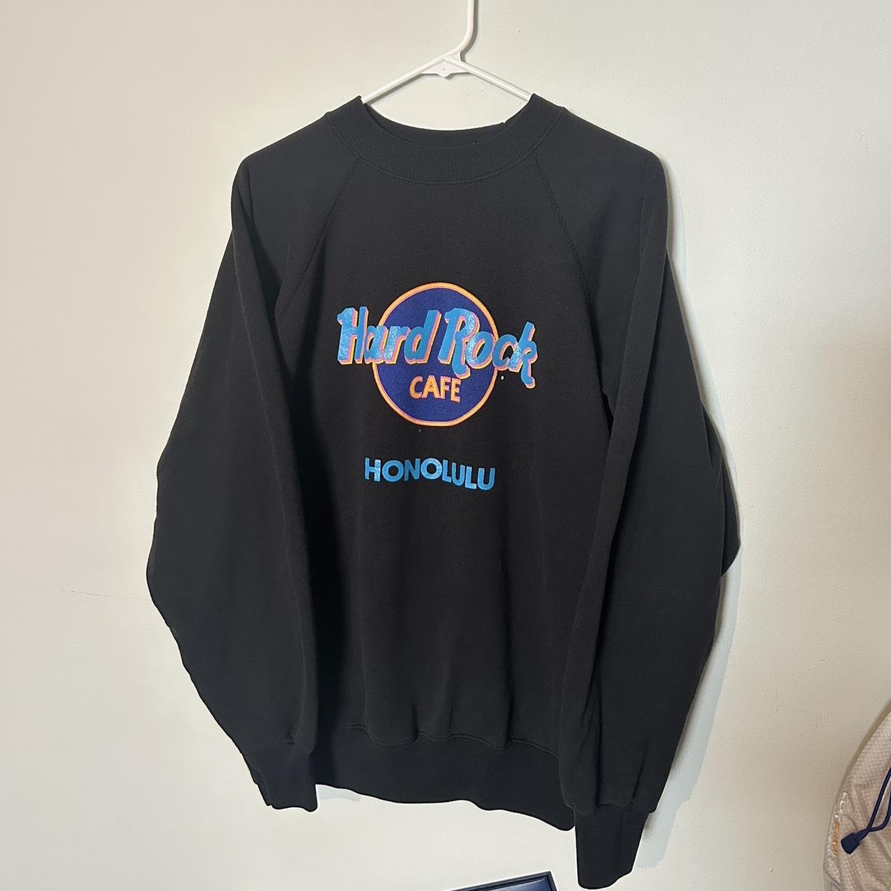 Men's XL Black Hard Rock Cafe hotsell Sweater