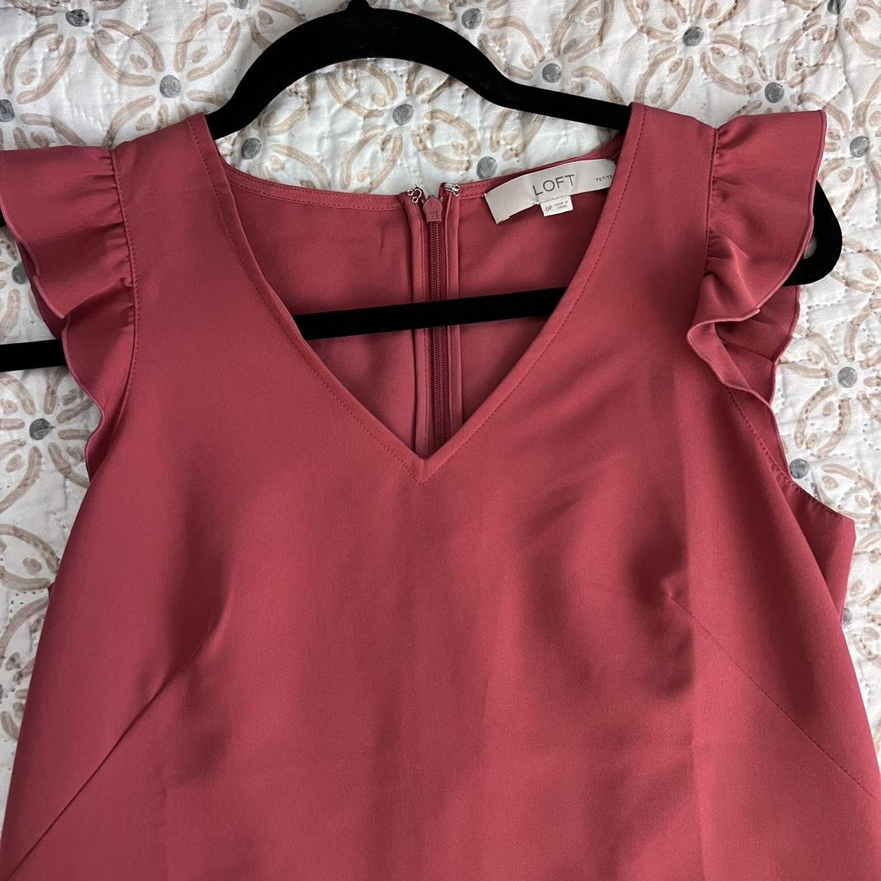 Loft dress, Deep pink/red Size
