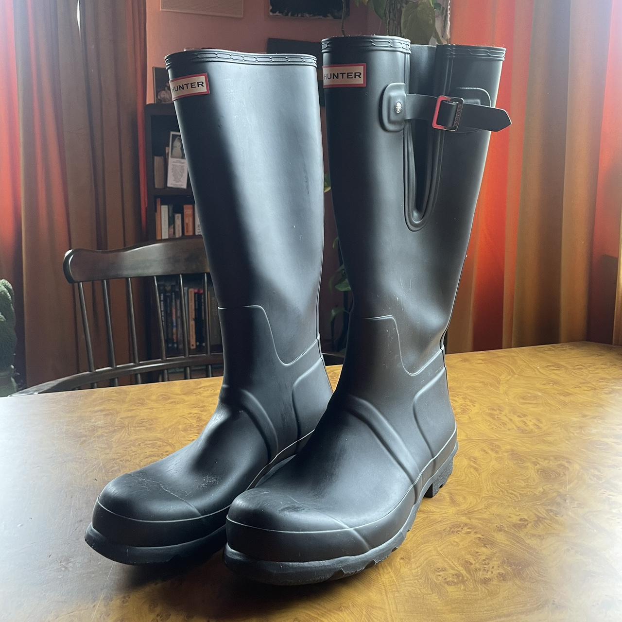 Hunter Wellies . US Men Size 11/ EU44/ UK 10 Black,... - Depop