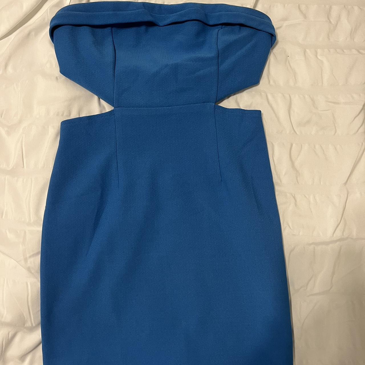 Blue princess Polly dress size 4!! Worn once! In... - Depop