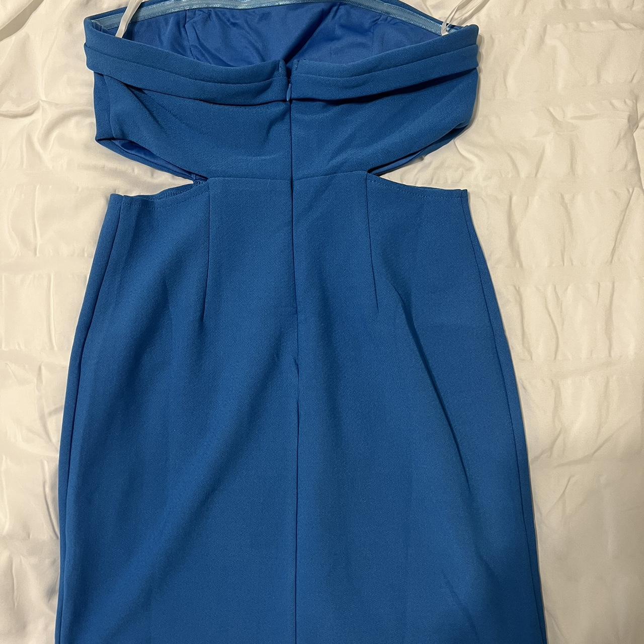 Blue princess Polly dress size 4!! Worn once! In... - Depop