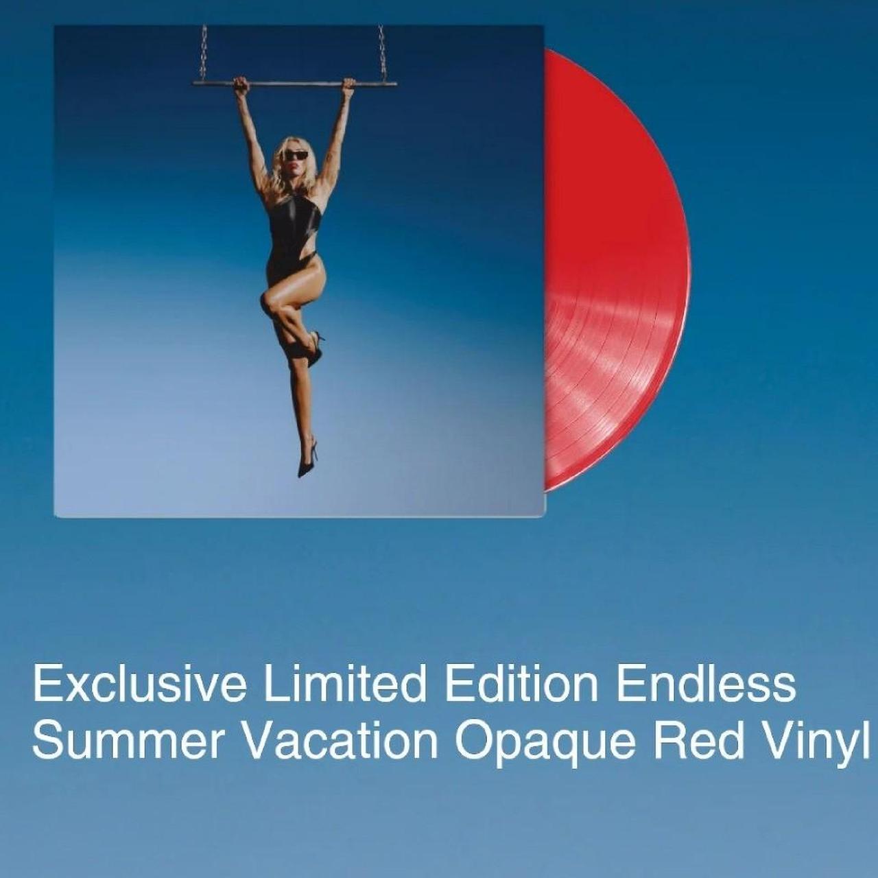 Miley Cyrus - Endless Summer selling Vacation Red Vinyl BRAND NEW SEALED