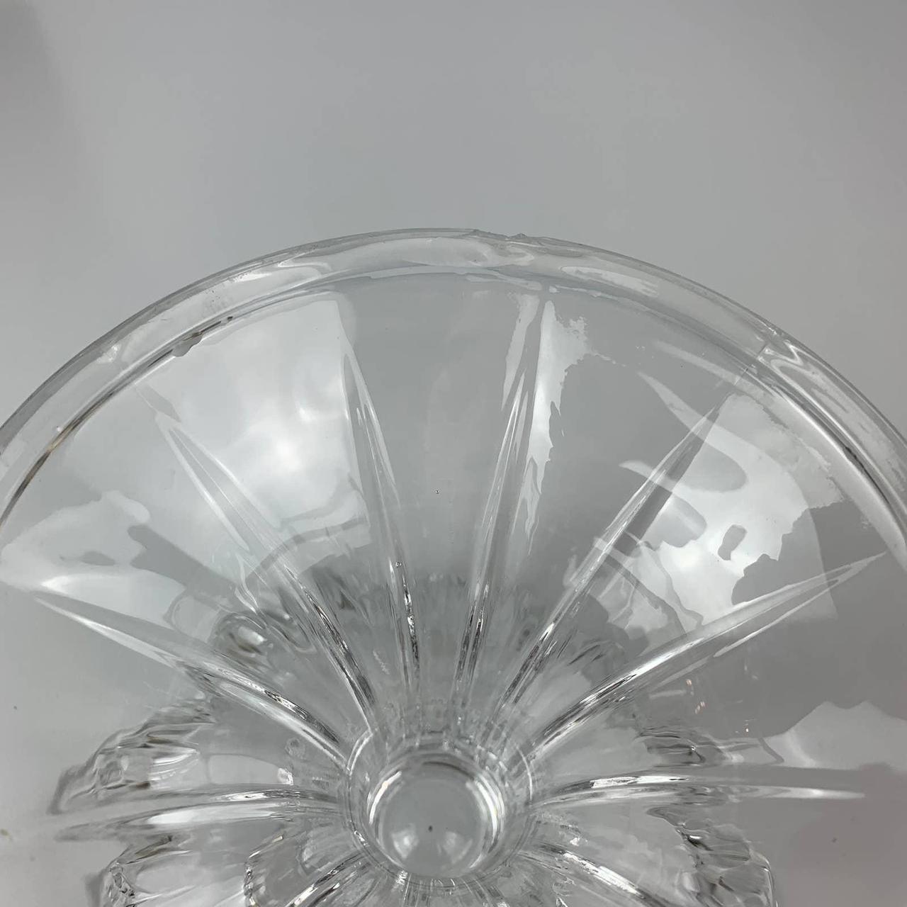 Godinger Dublin Crystal Footed Bowl Fruit Trifle... Depop