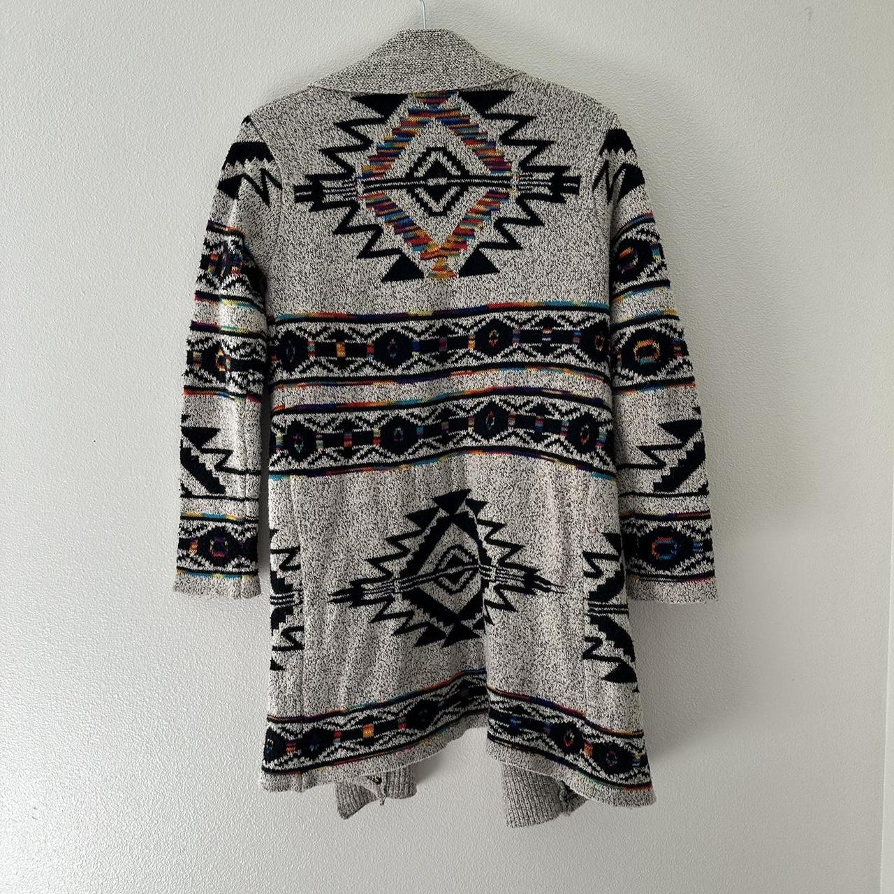 Native American Tribal Design Sweater Good used. Depop