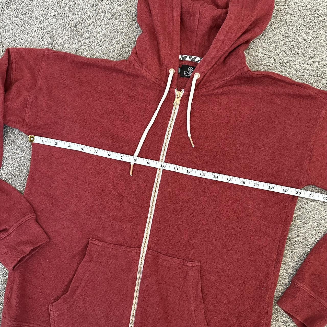 Volcom Women's Hoodie - Red - XS – Volcom Lived i… - image 3