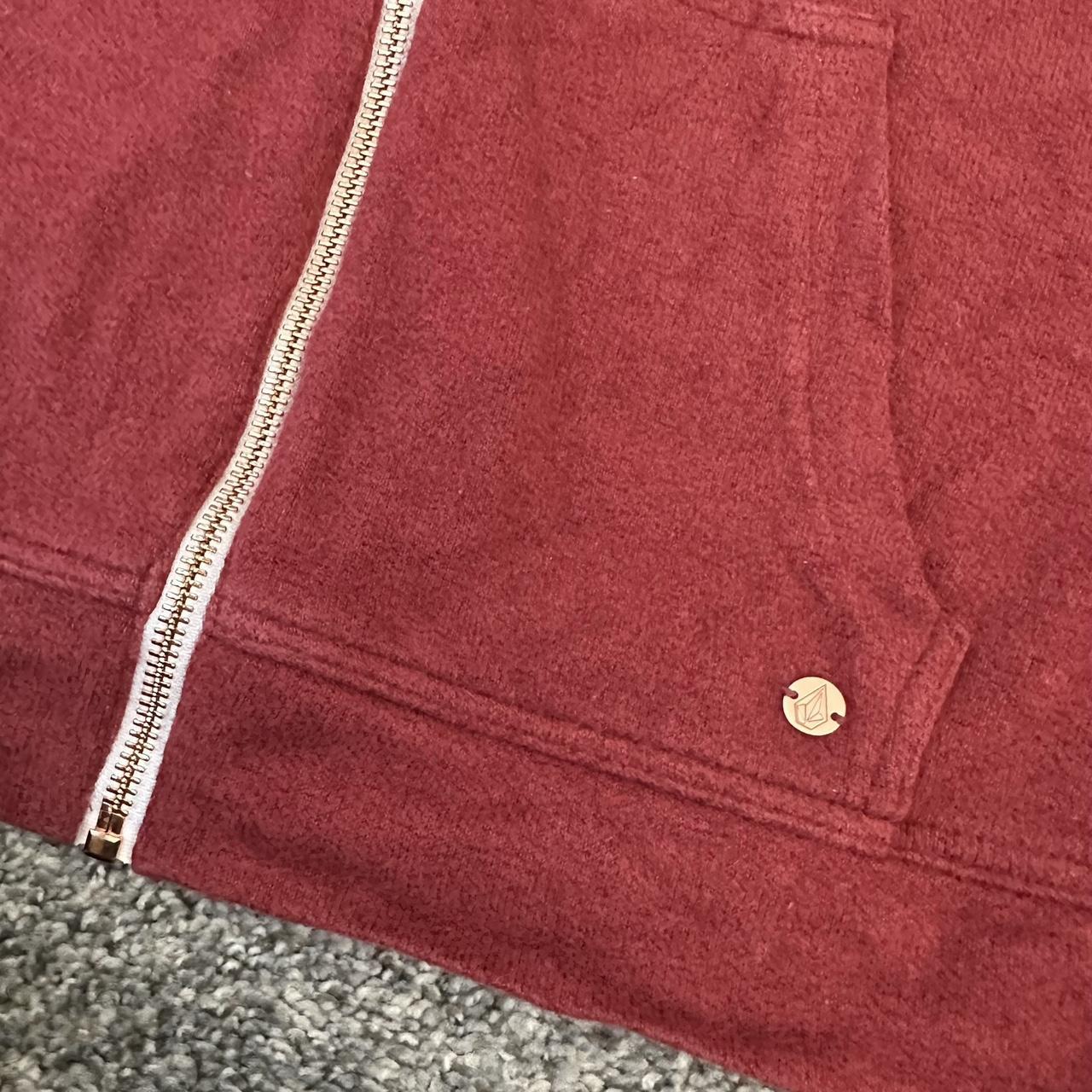 Volcom Women's Hoodie - Red - XS – Volcom Lived i… - image 8