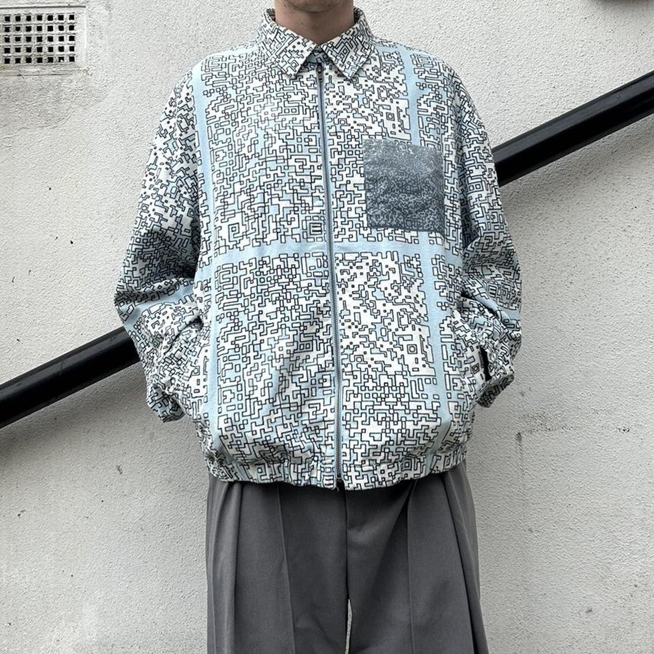 Cav Empt Men's Blue Jacket Depop