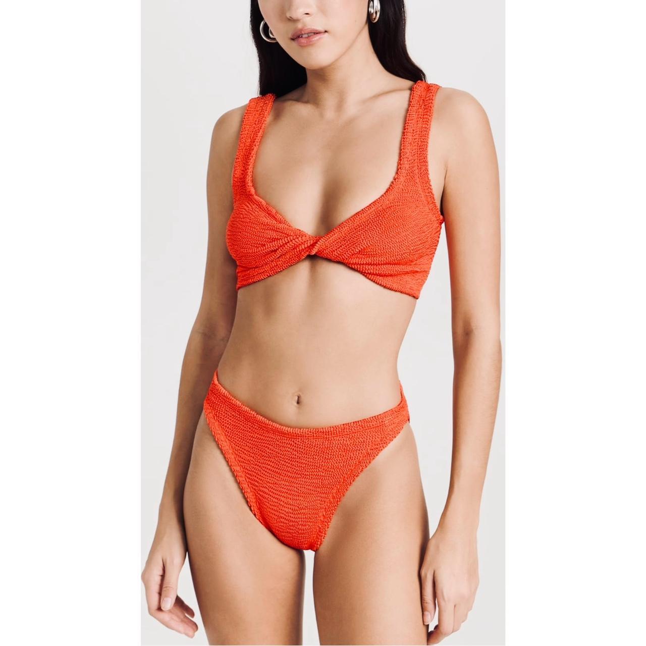 NWT Hunza G Juno Bikini in Metallic | Depop