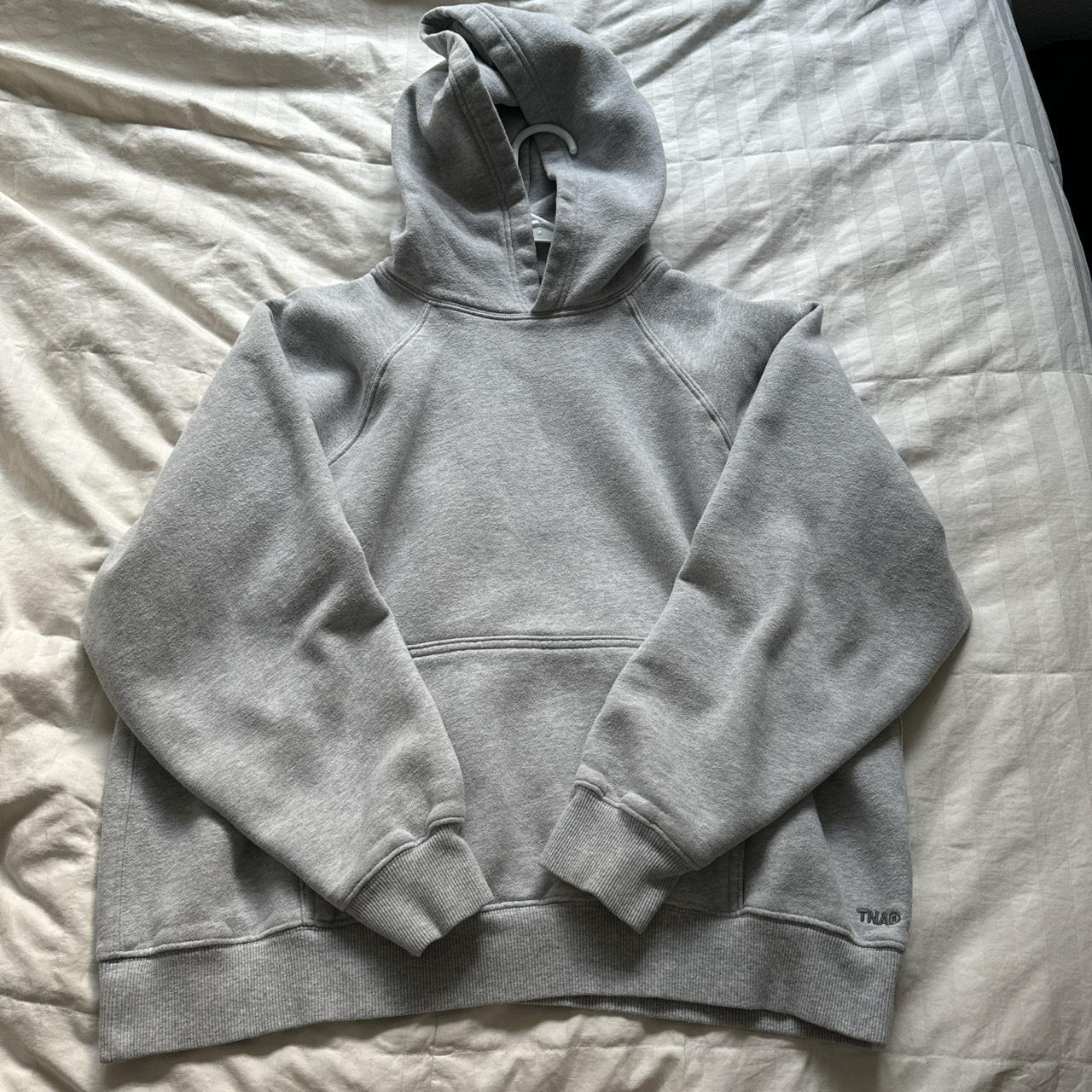 Aritzia Tna sweatfleece hoodie. Slightly worn but... - Depop