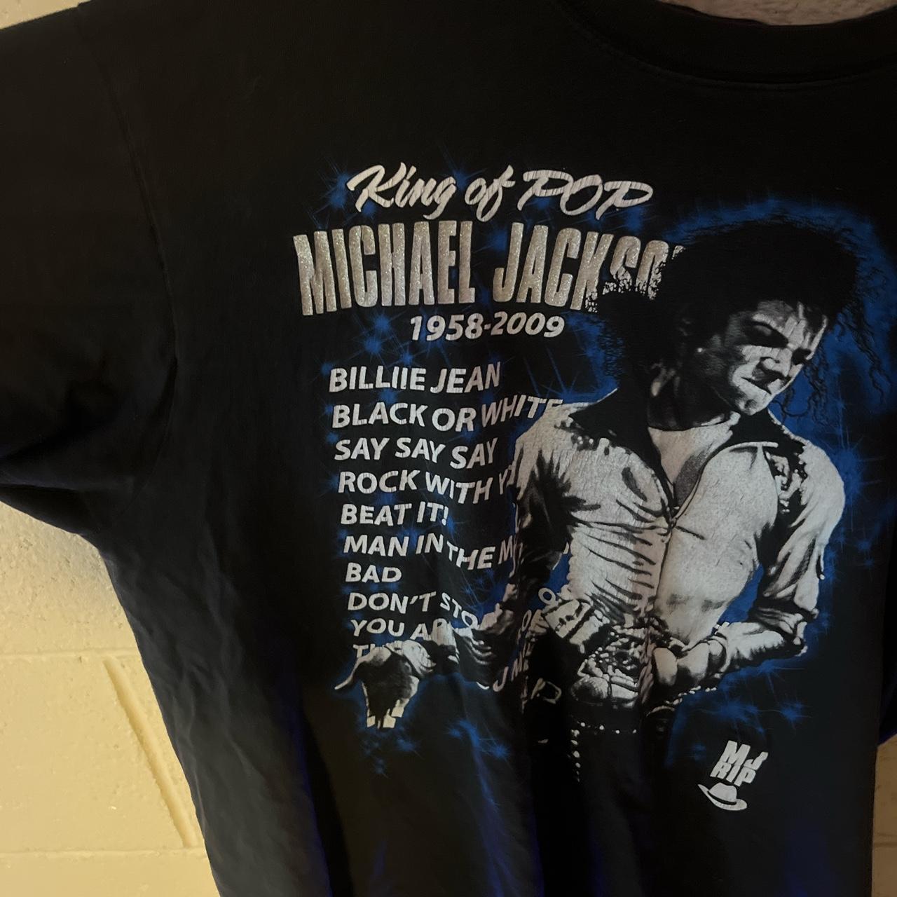 Rare Michael Jackson tee shirt , 1958-2009 legacy tee