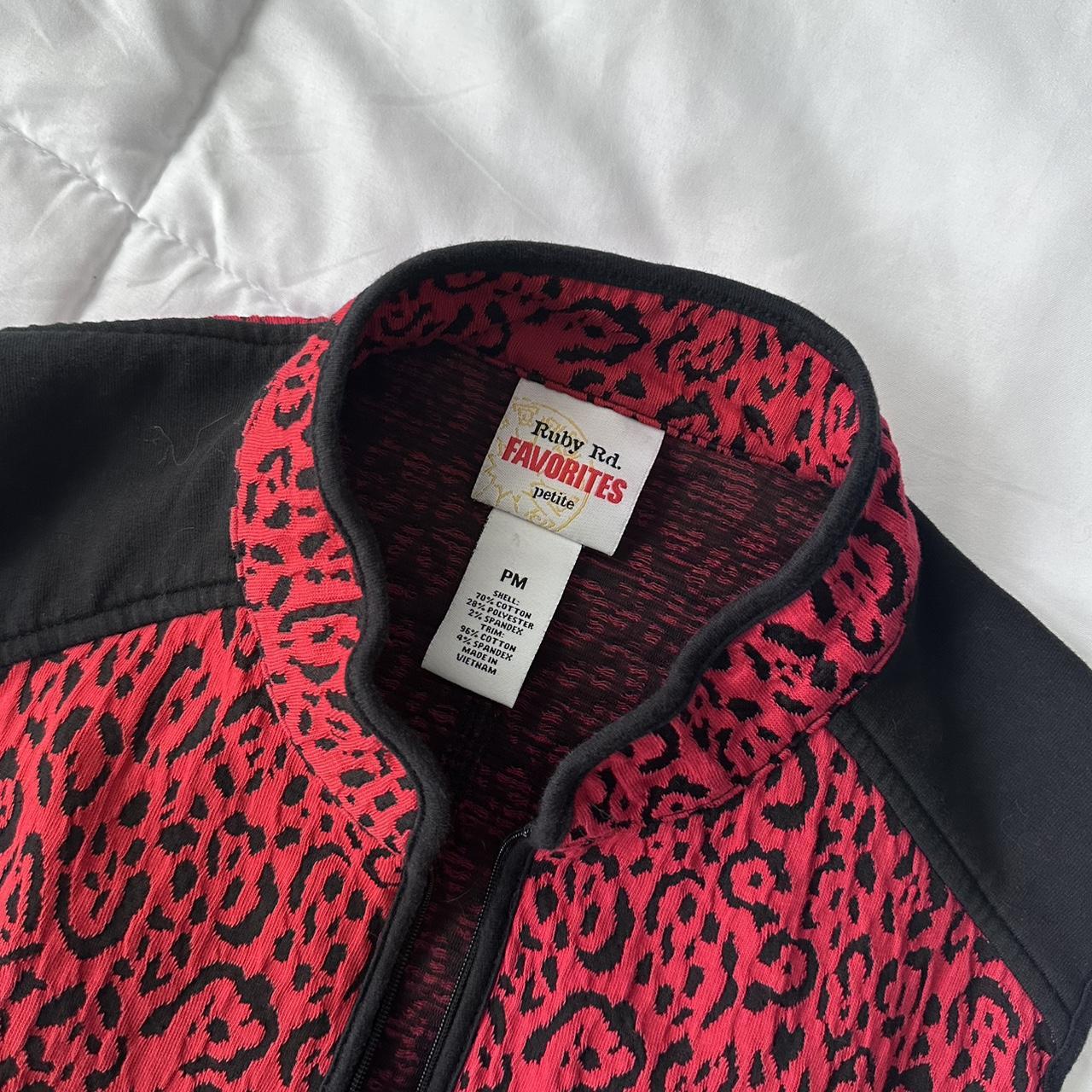 Ruby Rd. Women's Vest - Red/Multi - M – Ruby Rd. … - image 3