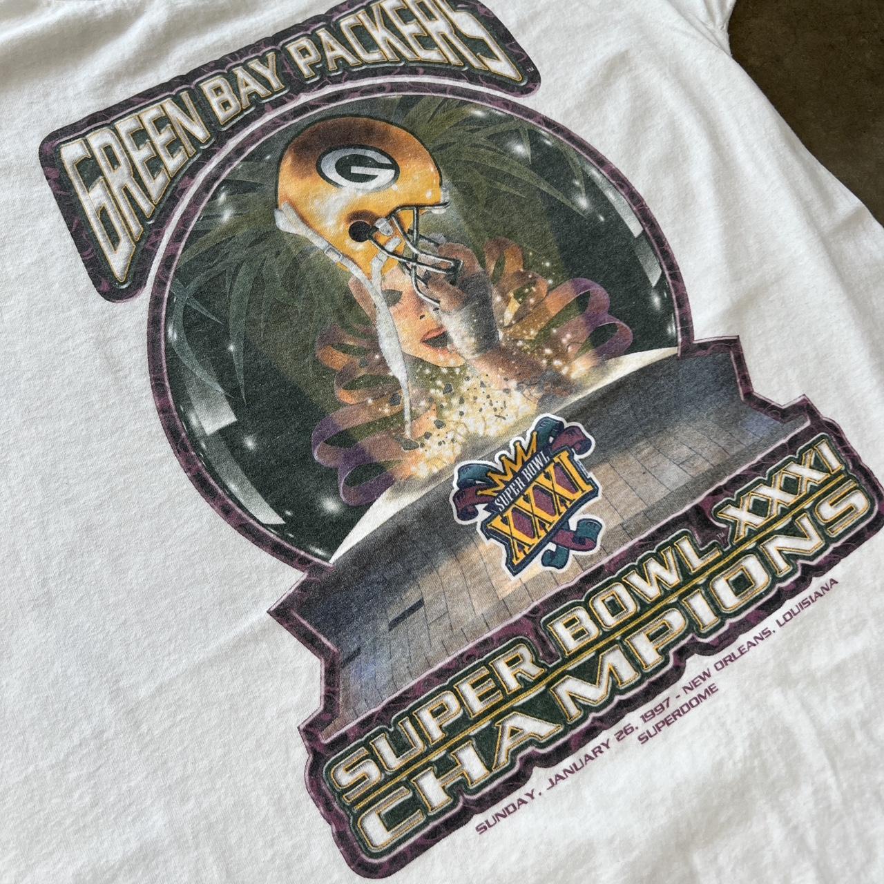 Green Bay Packers Super Bowl XXXI Champions Starter T-Shirt