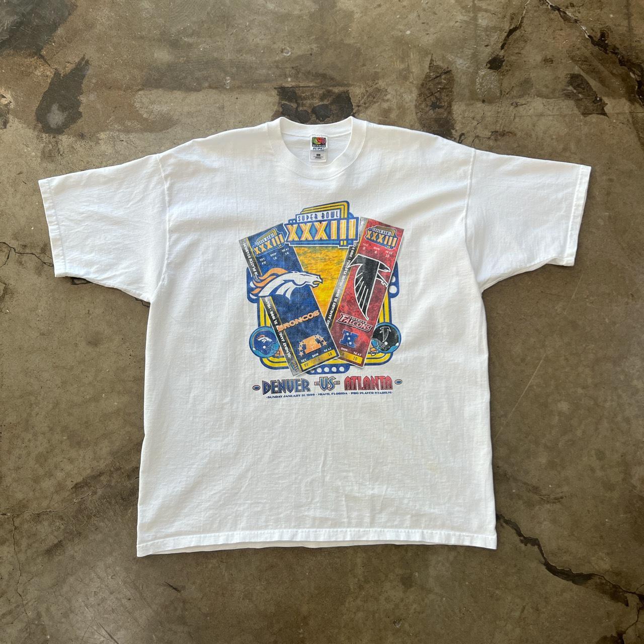 Vintage 1999 Super Bowl XXXIII Atlanta Falcons Vs. - Depop