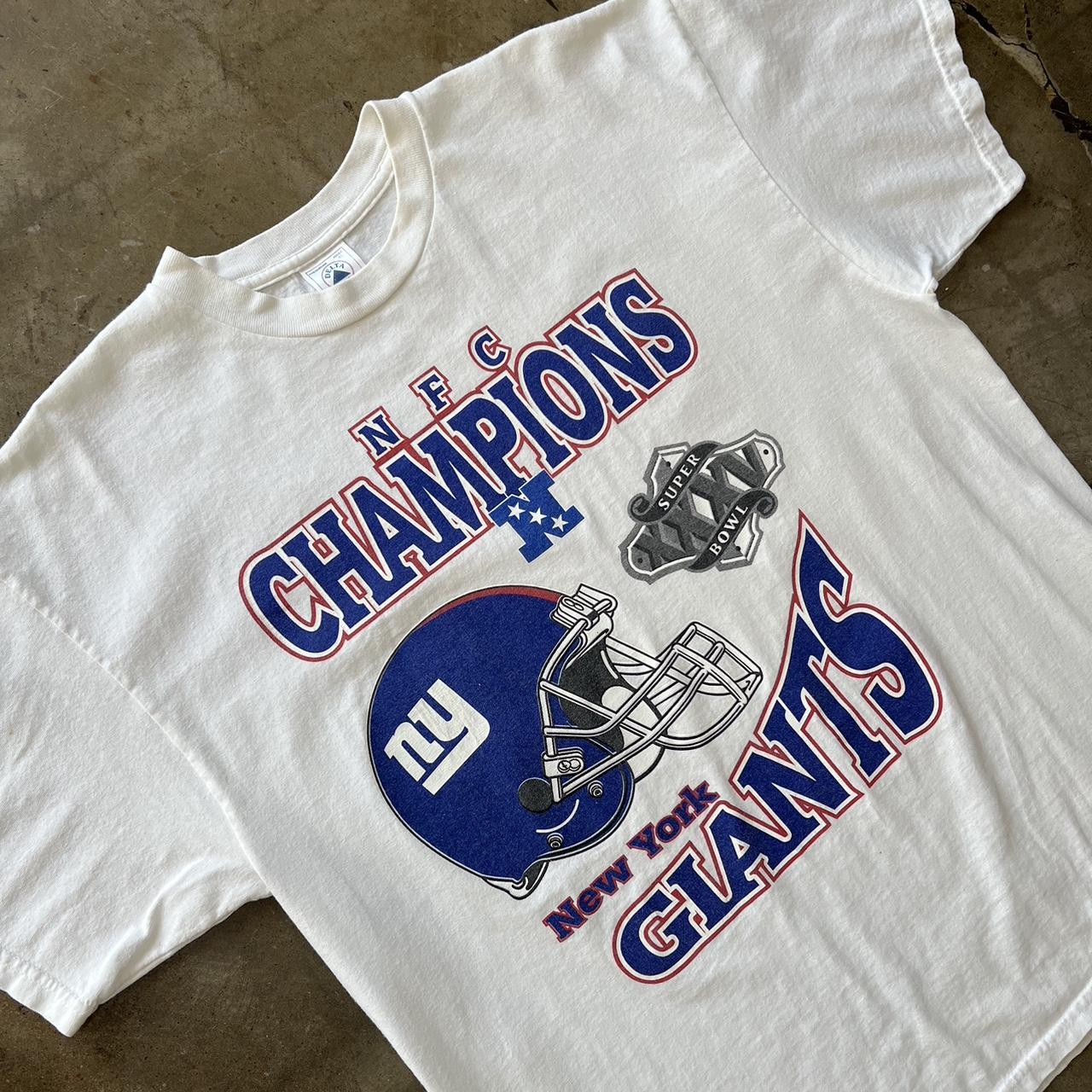 Vintage New York Giants Super Bowl Champions - Depop