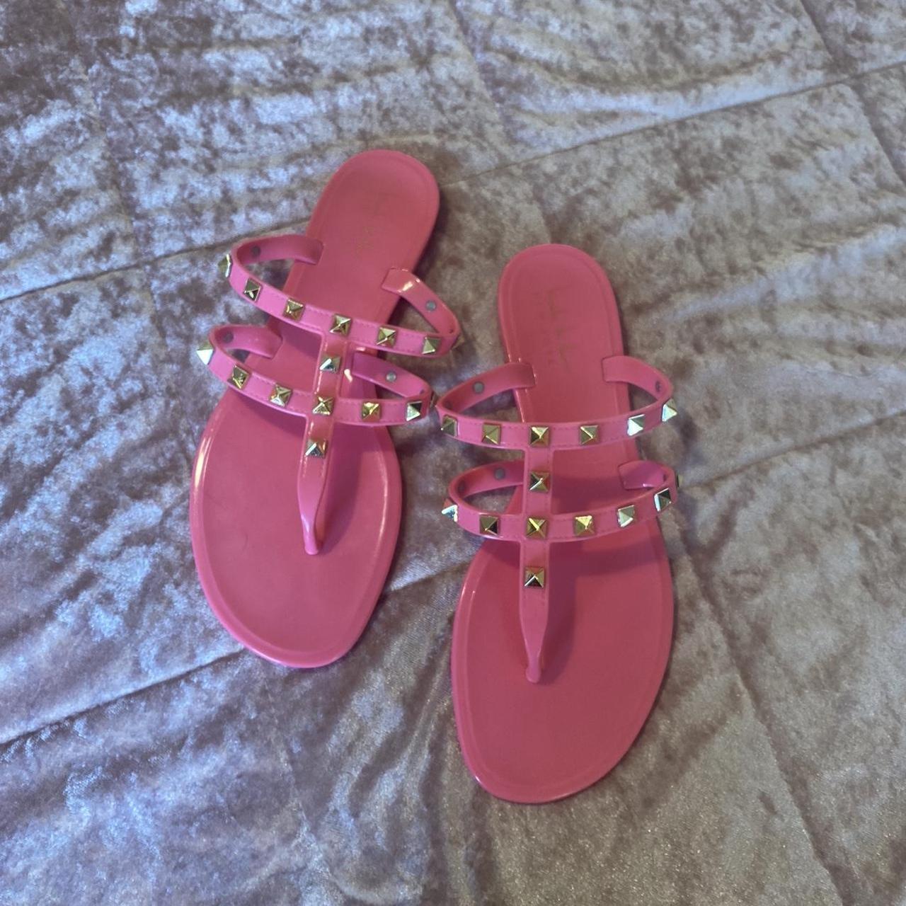 Hot pink best sale miller sandals