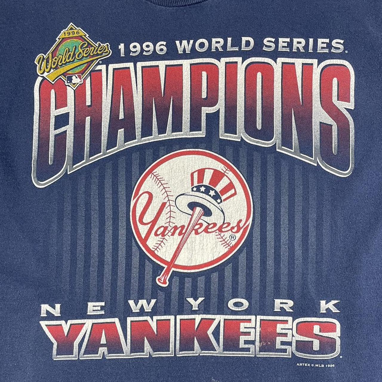 90s New York Yankees World Series Champs 1999 t-shirt Large - The