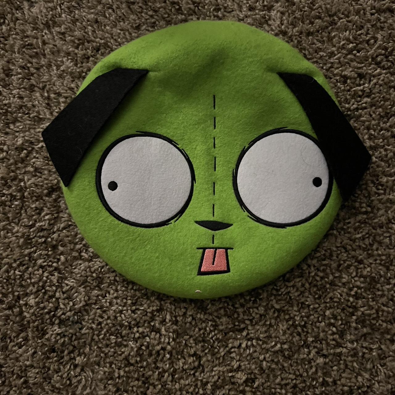 Hot Topic Viacom 2011 Invader Zim Gir Hat store Fluffy with Long Black Pompoms