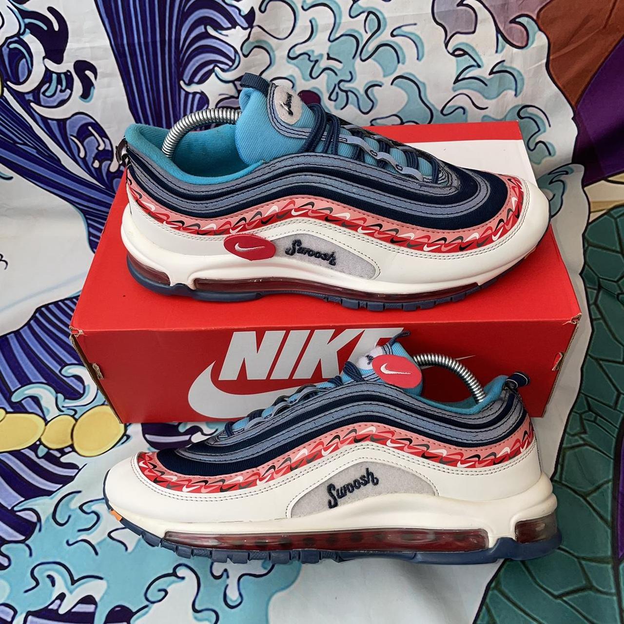 Nike Airmax 97 Swoosh Chain GS Size UK 8.5 •... - Depop