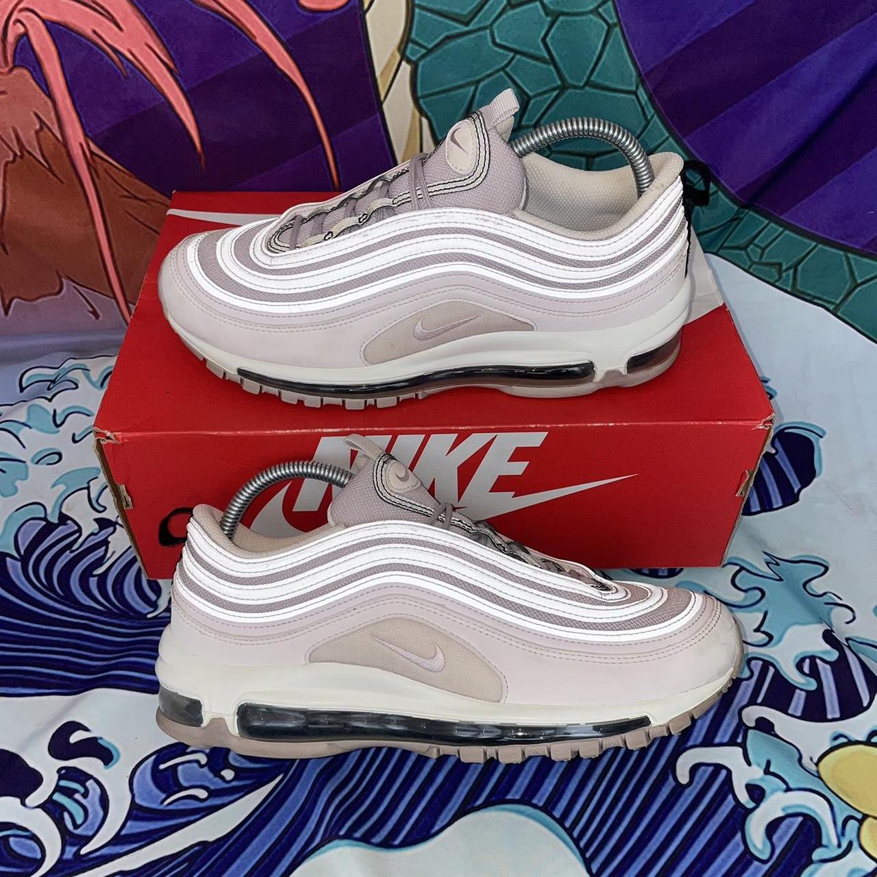 Nike Airmax 97 Pale Pink Reflective 3M with flash. Depop