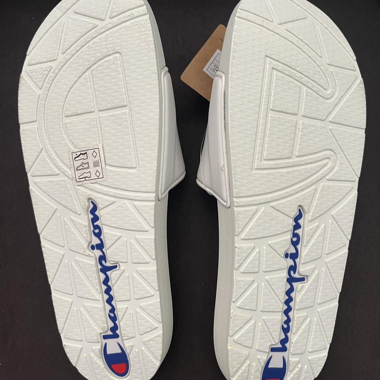 white champion slides men