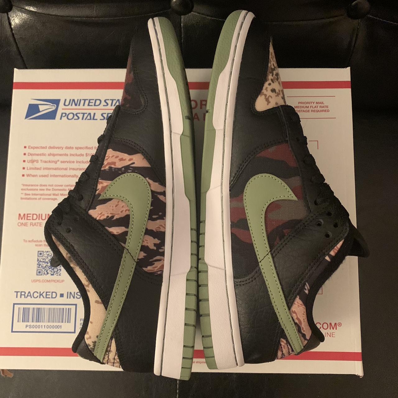 dunk low black multi camo