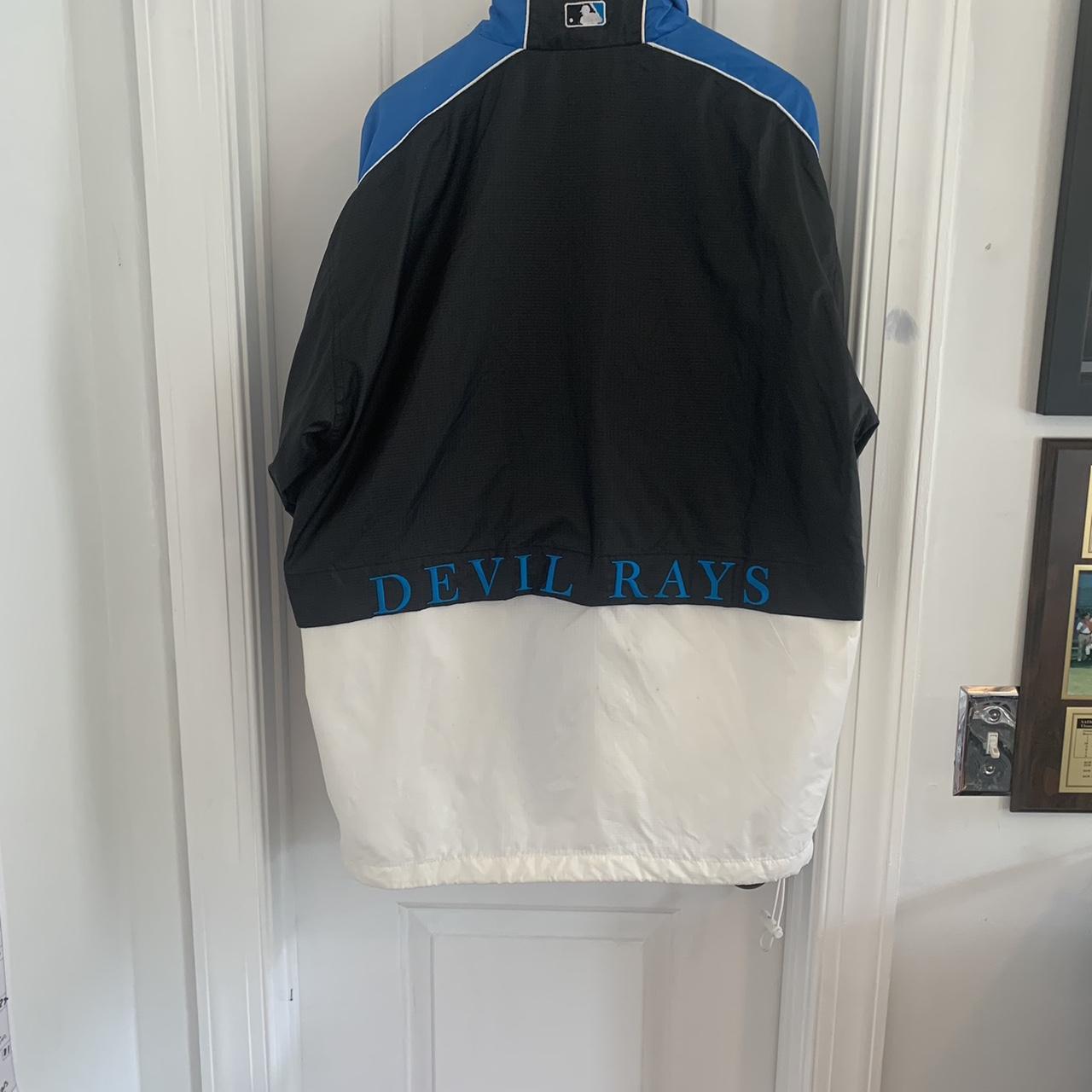 Vintage Starter Tampa Bay Devil Rays Jacket Overall - Depop