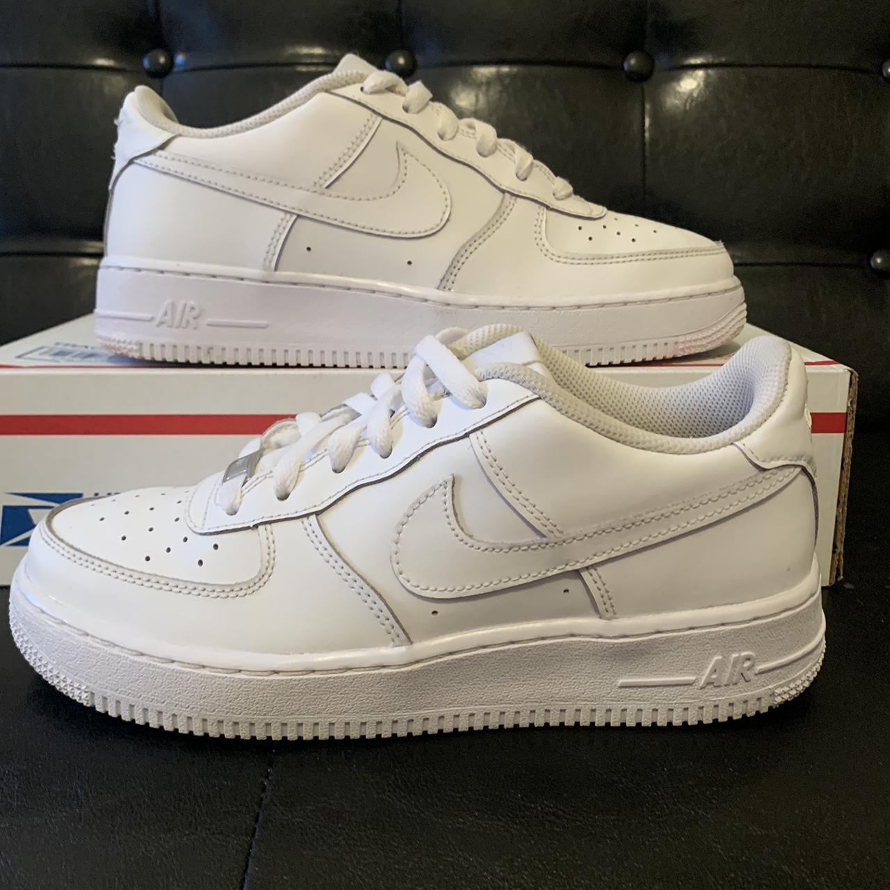 Nike AF1 GS ‘Triple White’ I DONT DO OFFERS THROUGH... - Depop