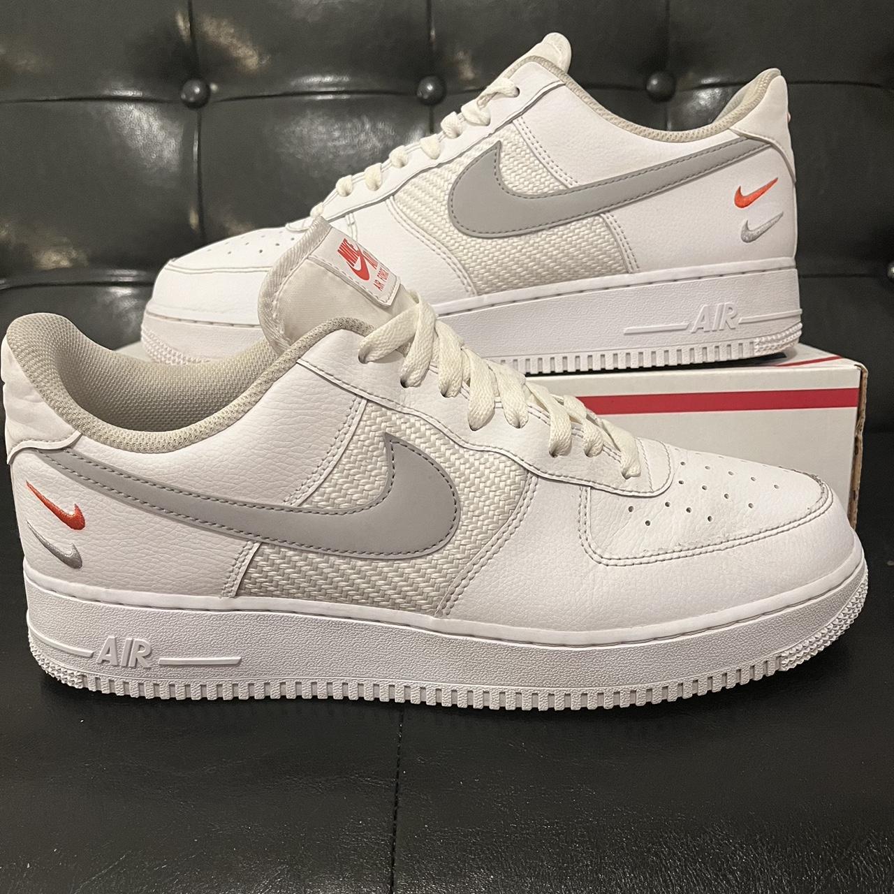 Nike AF1 ‘07 ‘Double Swoosh-White Picante’ I DONT DO... - Depop