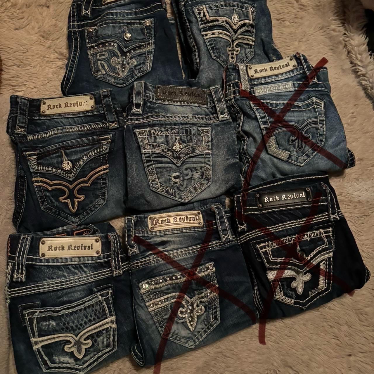 Bundle of two retailer Rock Revival jeans