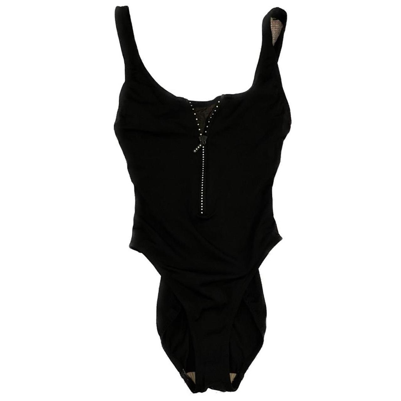 vintage one piece swim suit! open back and front... Depop