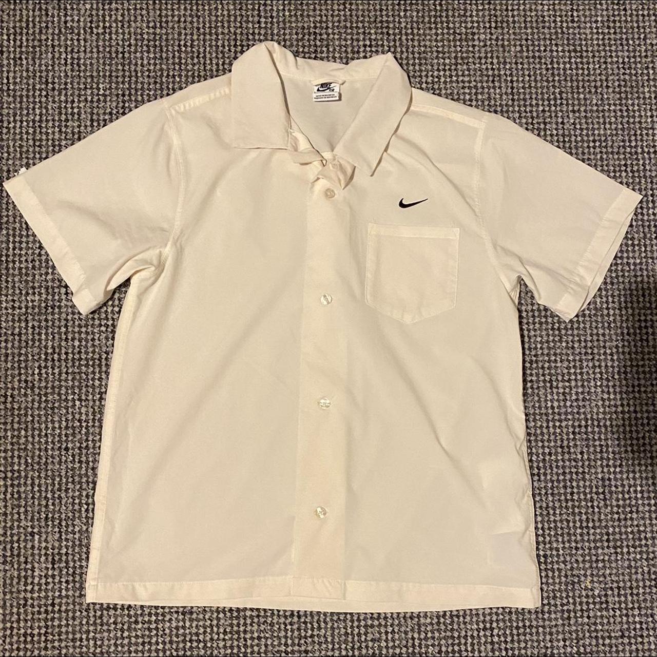 cream nike shirts