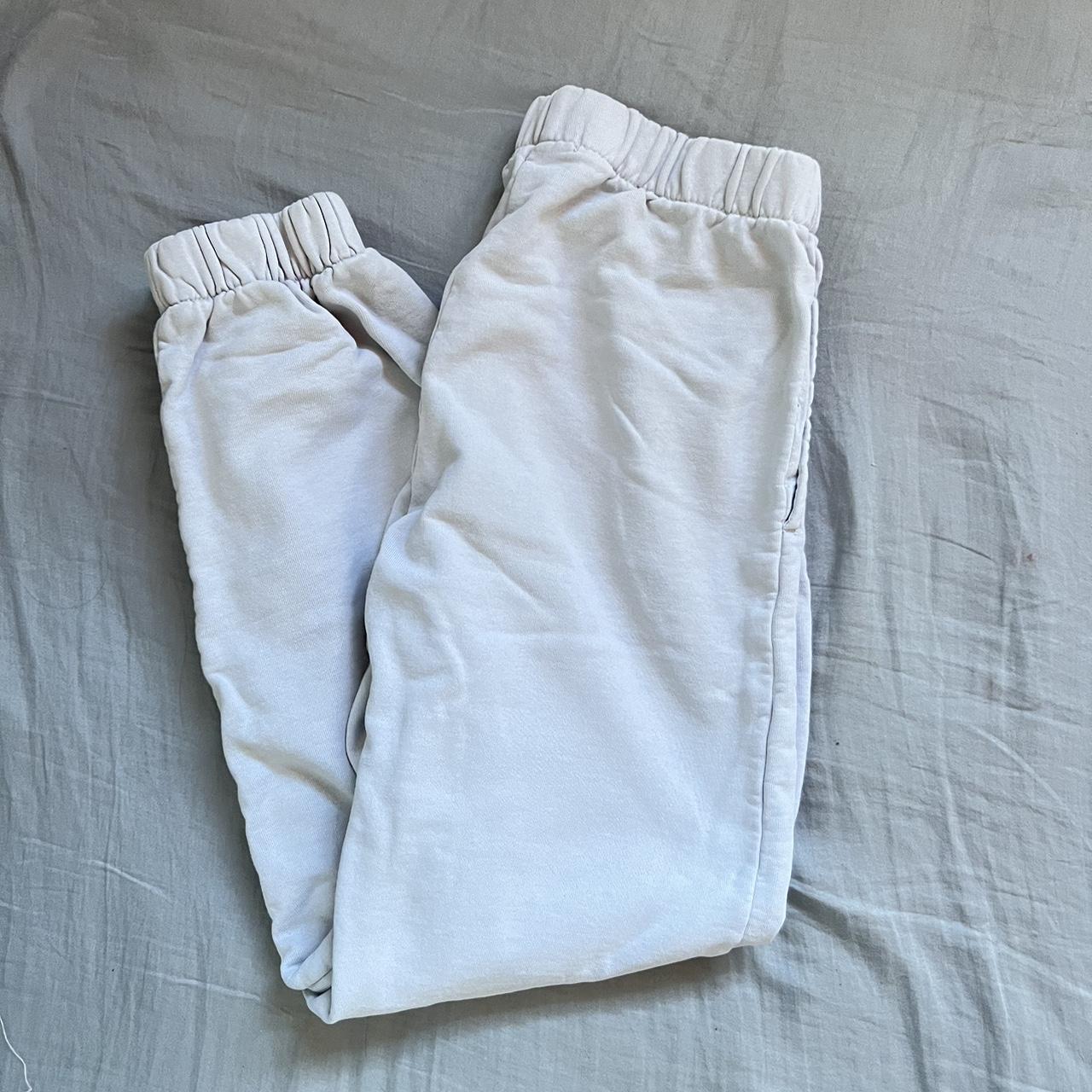 Baby blue brandy melville sweats worn a couple times... Depop