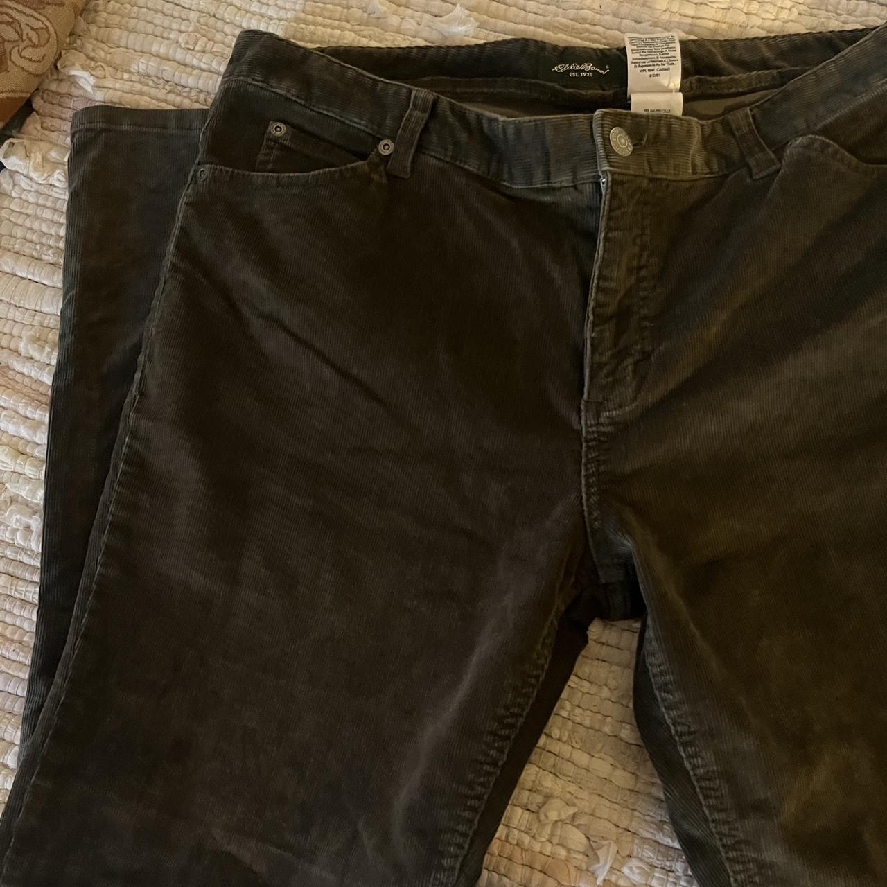 Forest Green Corduroy Pants ⭐️ - Natural wear from... - Depop