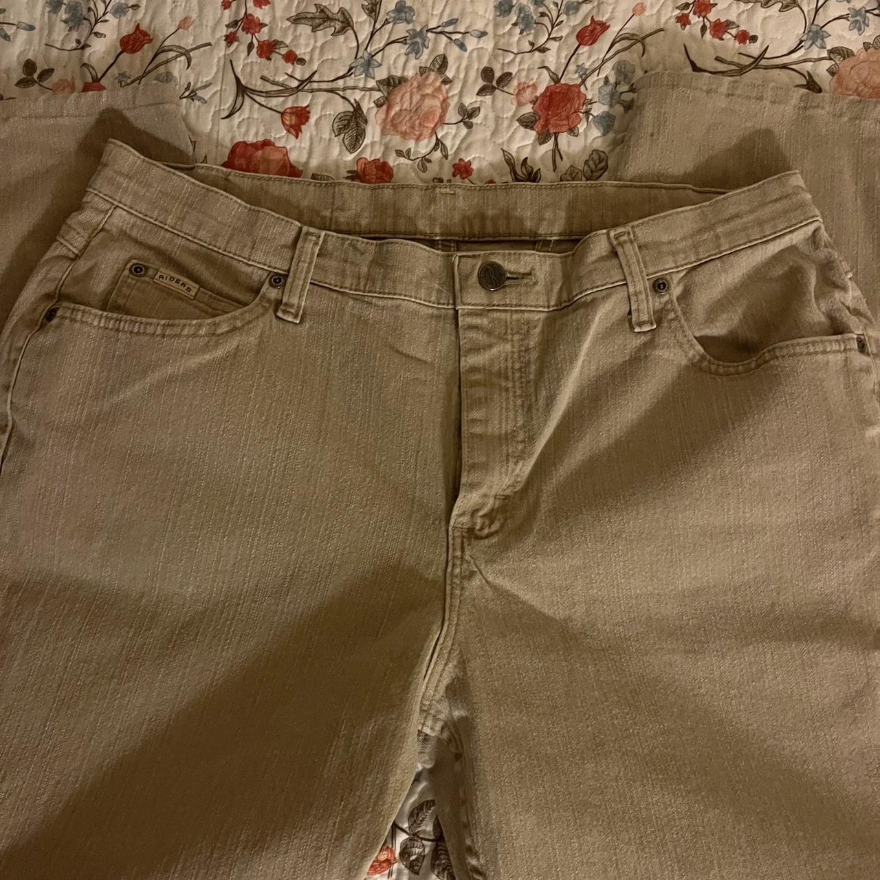 riders by lee khaki pants