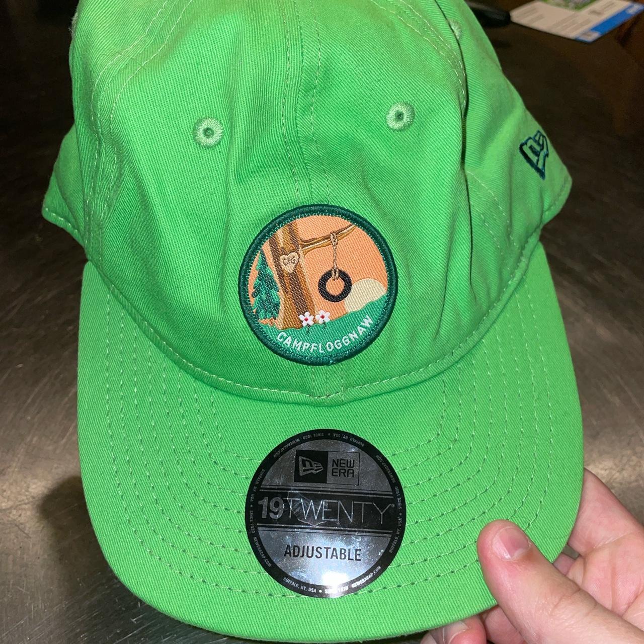 Golf Wang Men's Green Hat Depop