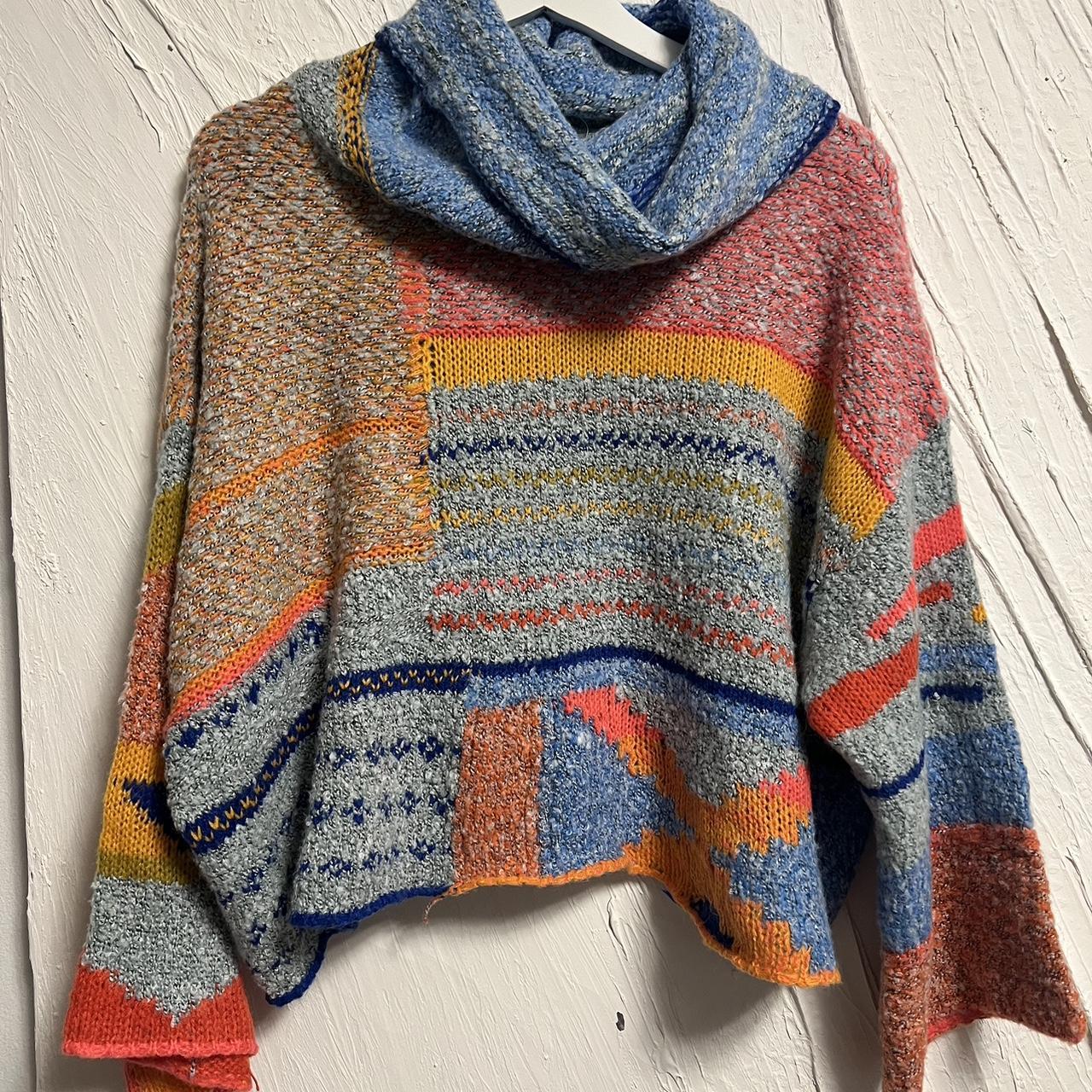 Colorful sweater - Depop