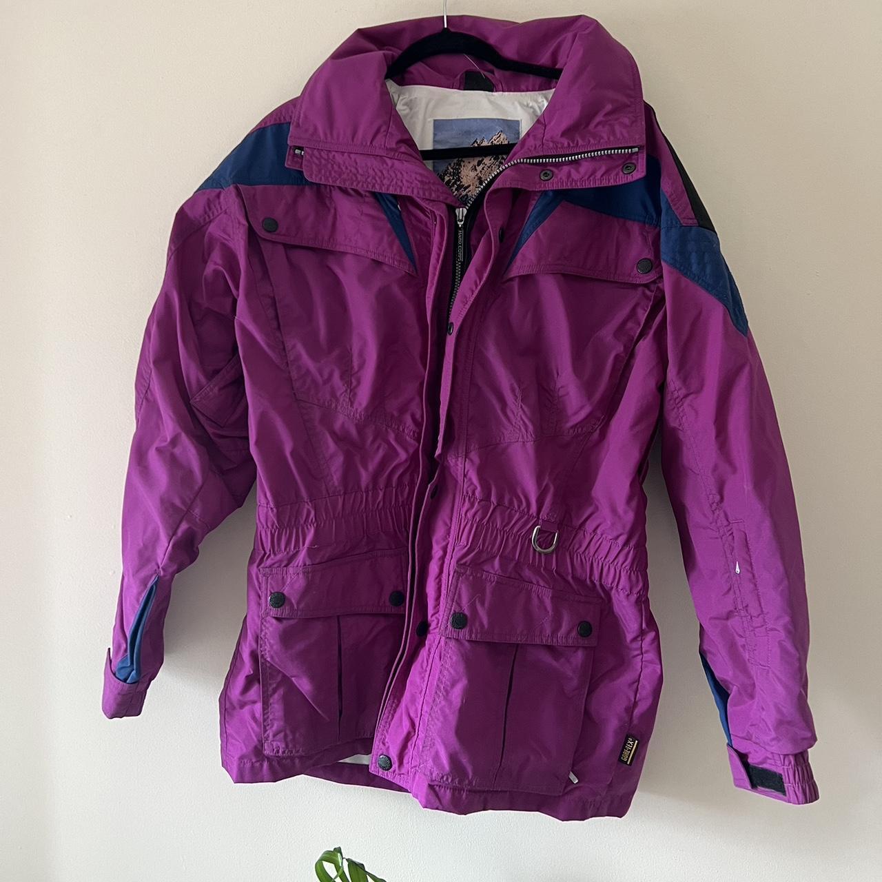 gorewear-women-s-purple-and-blue-coat-depop