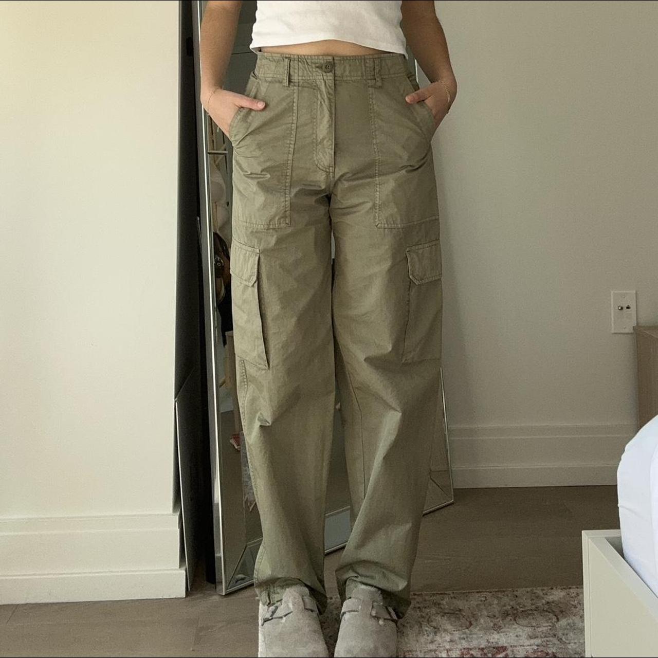 Perfect green khaki cargo pant from kith (Love it... - Depop