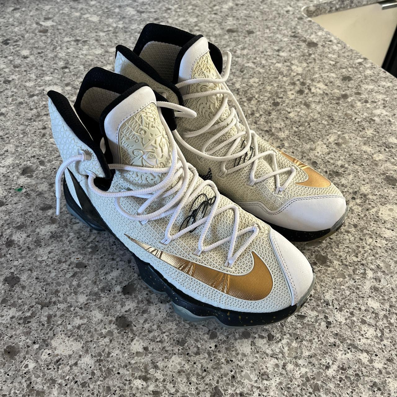 nike lebron 13 gold