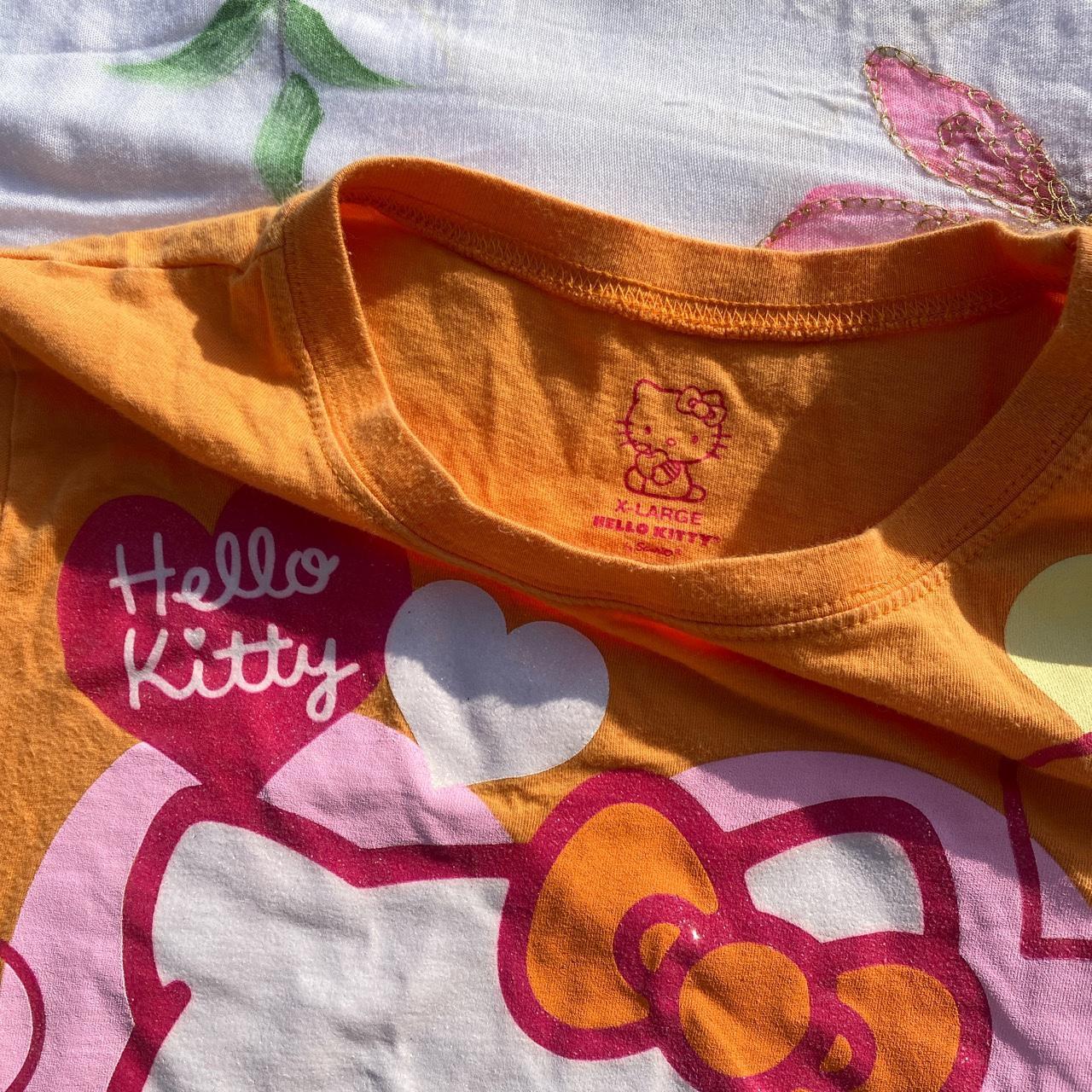 Cutest hello kitty tee Super fitted and... - Depop